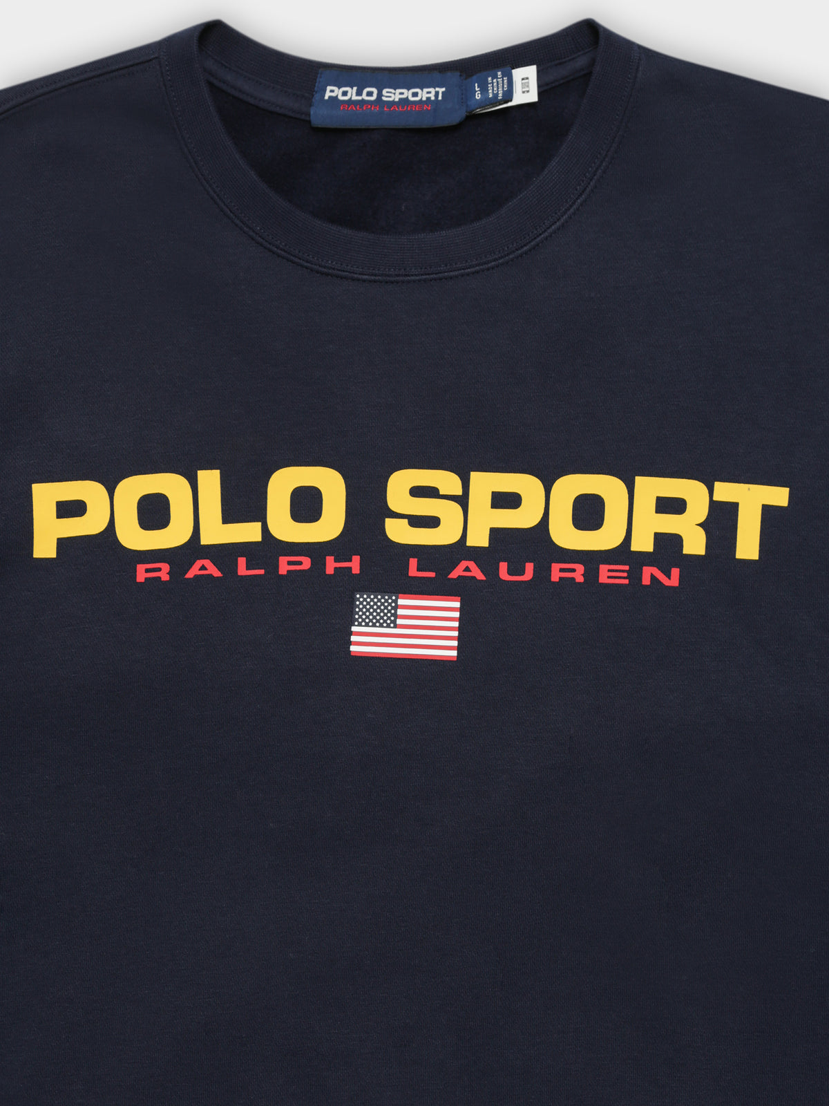 Sport Fleece Sweatshirt in Cruise Navy