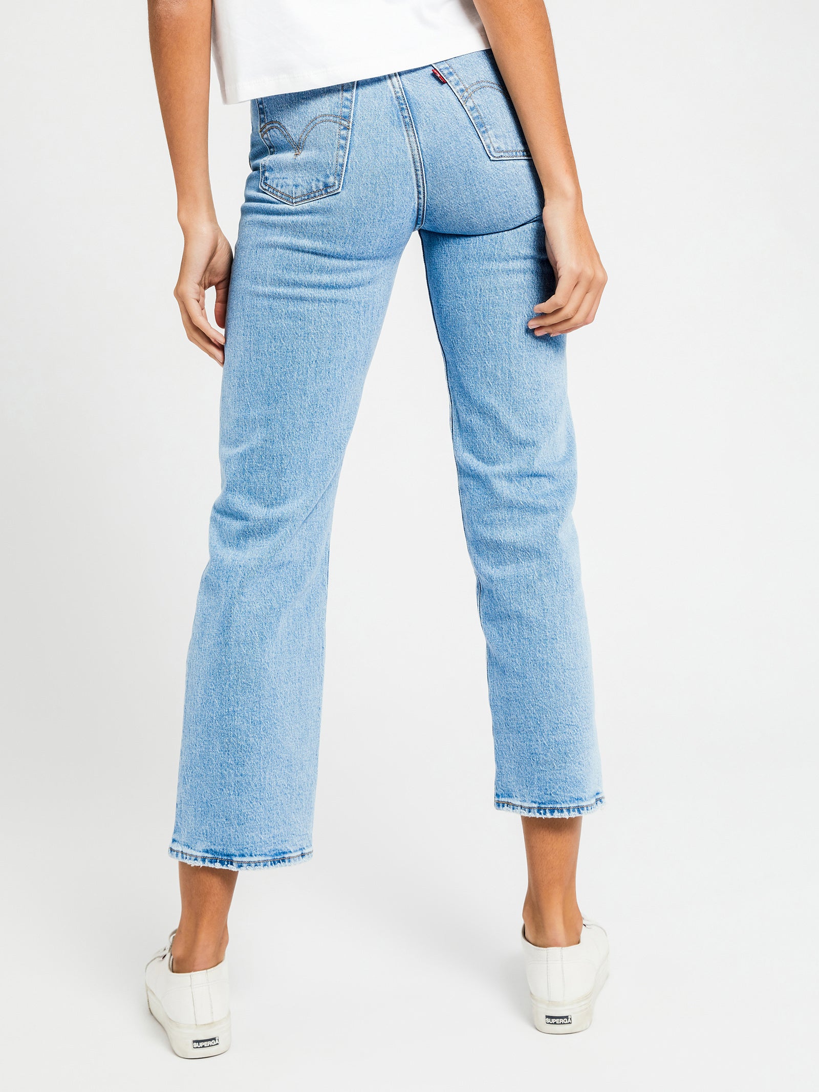 Ribcage Straight Ankle Jeans