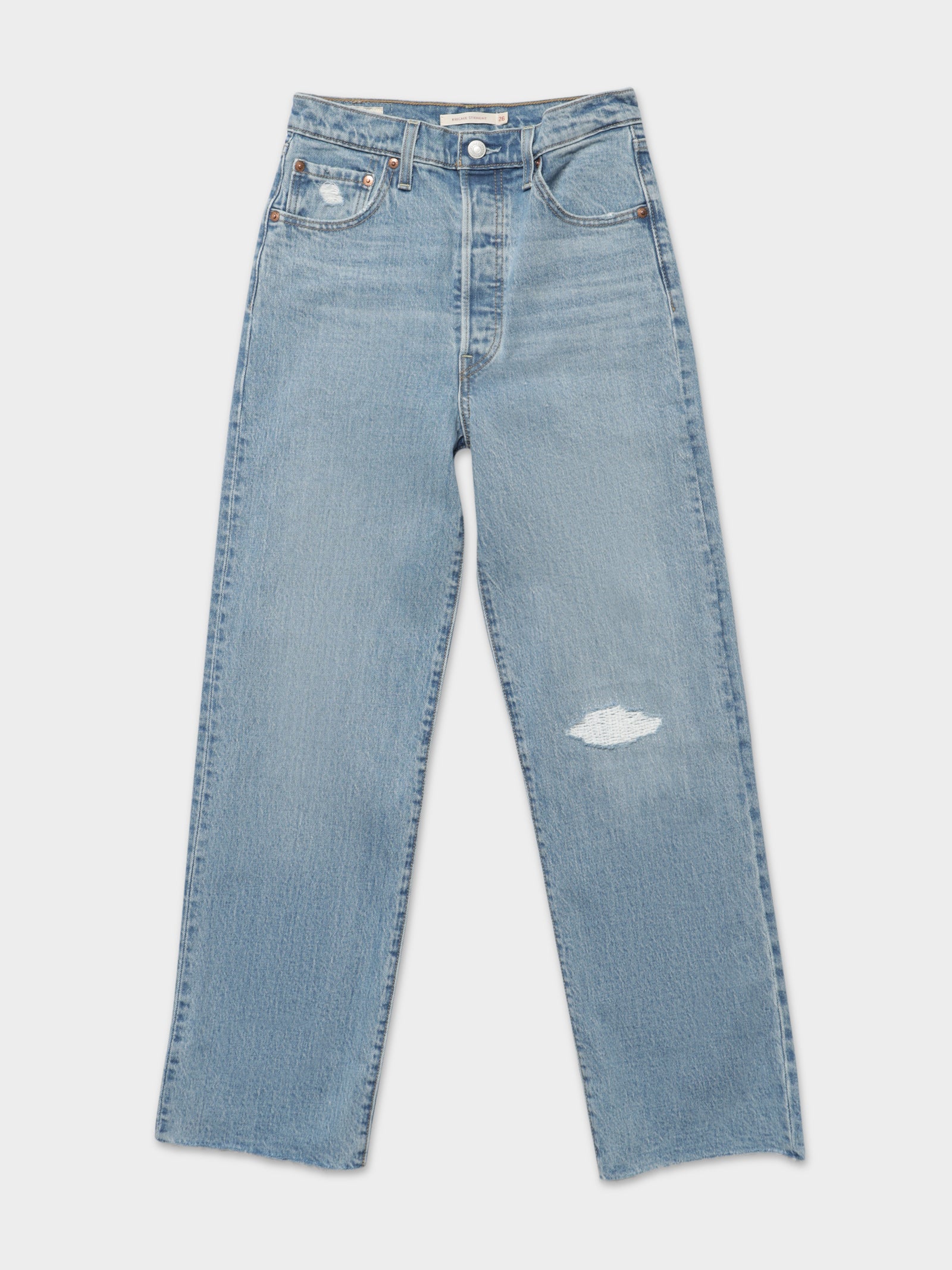 Ribcage Straight Ankle Corduroy Pants