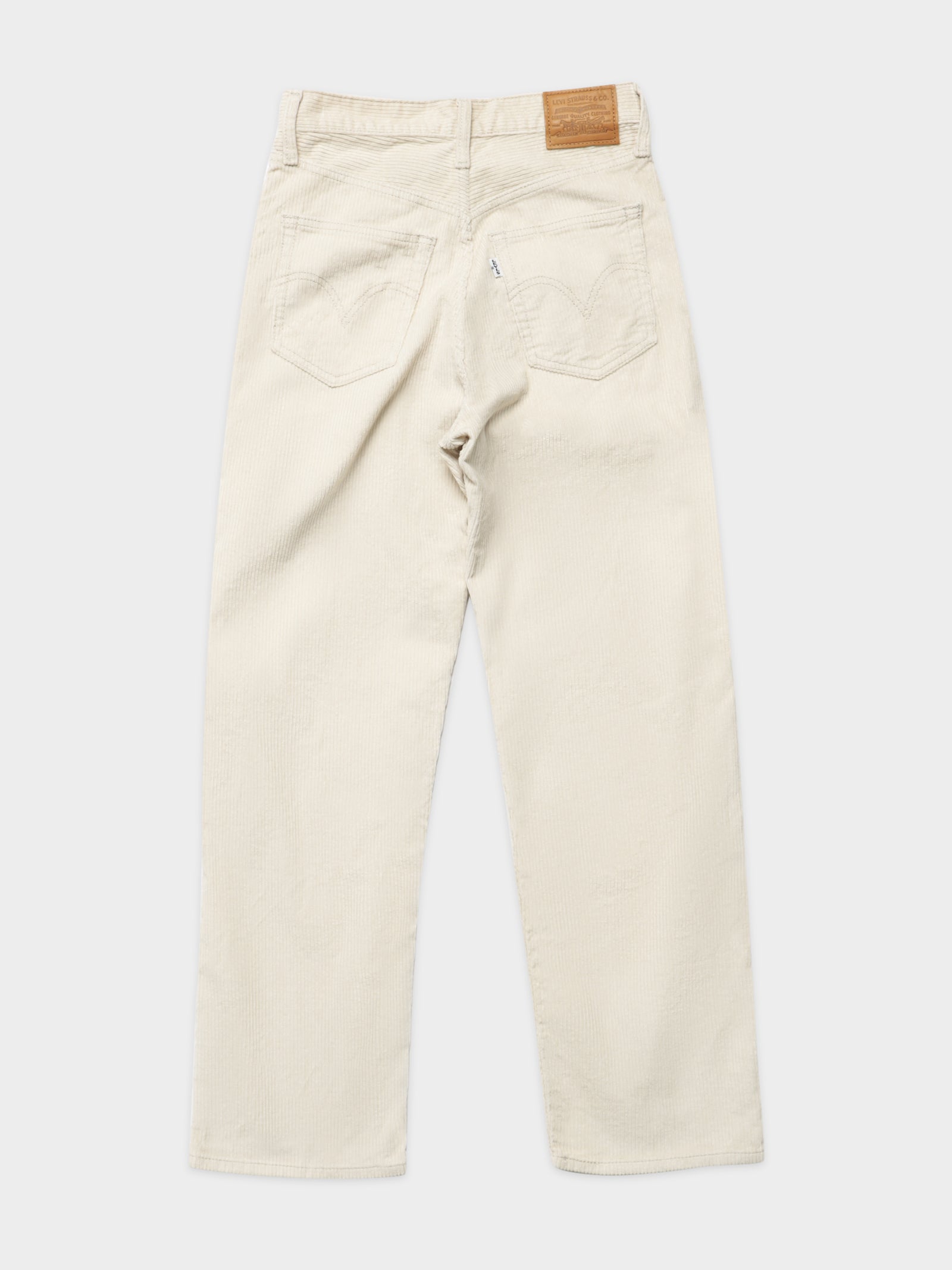 Ribcage Straight Ankle Corduroy Pants