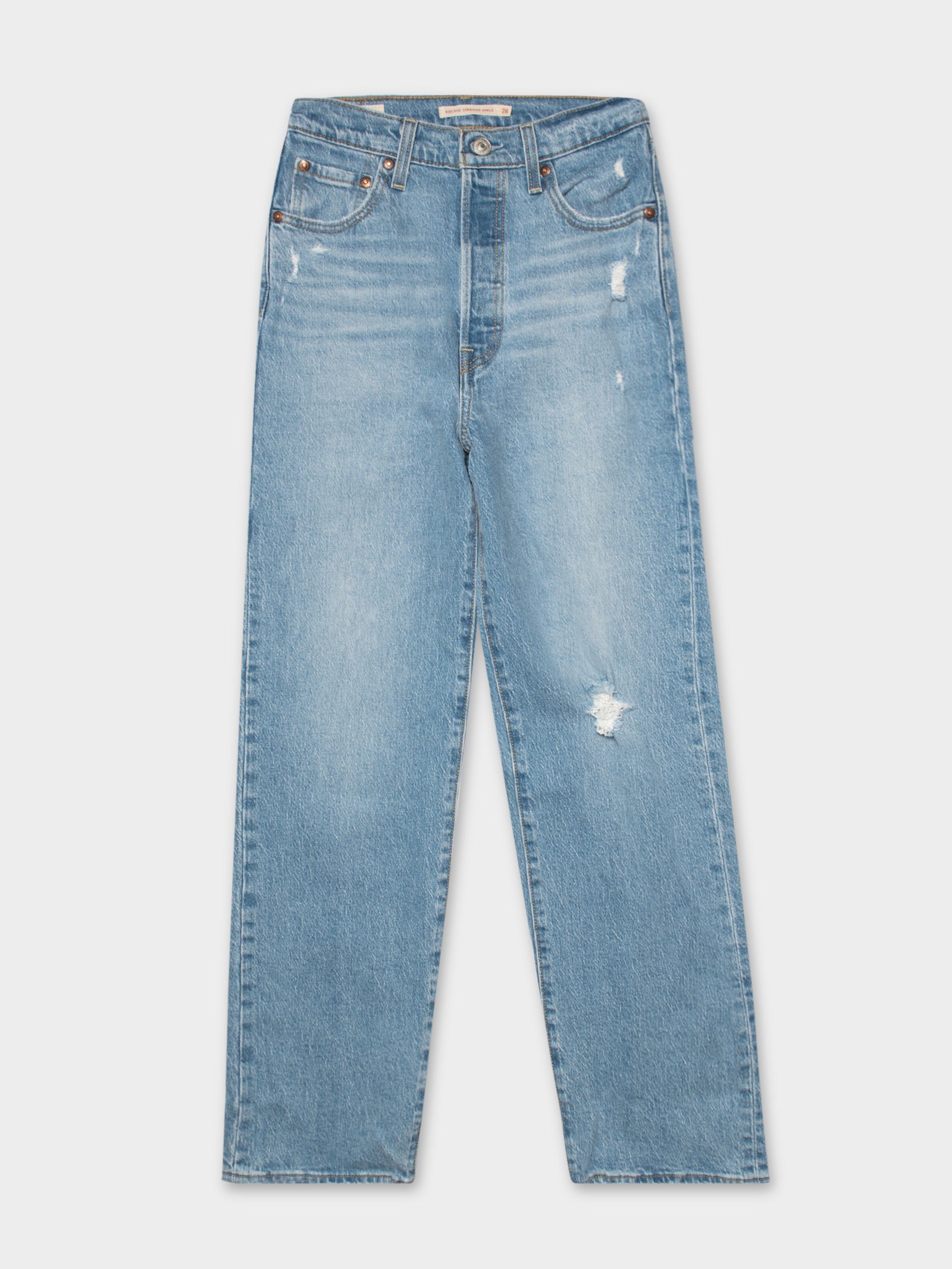 Ribcage Straight Ankle Jeans