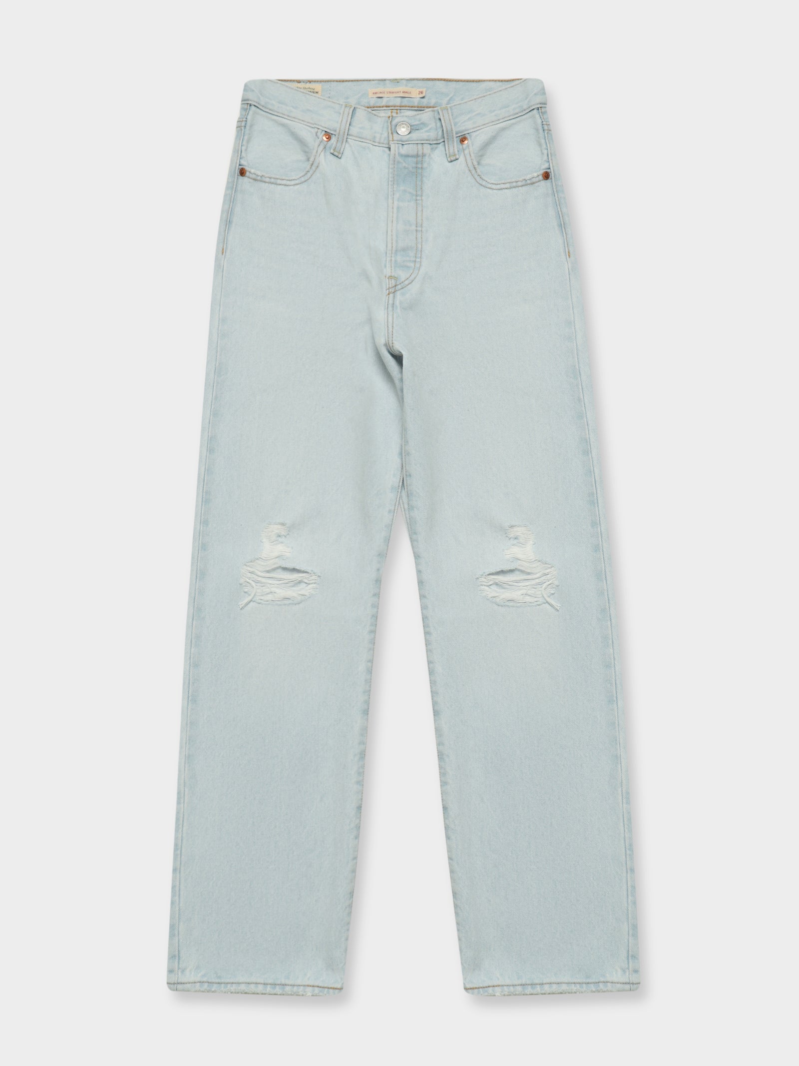 Ribcage Straight Ankle Jeans