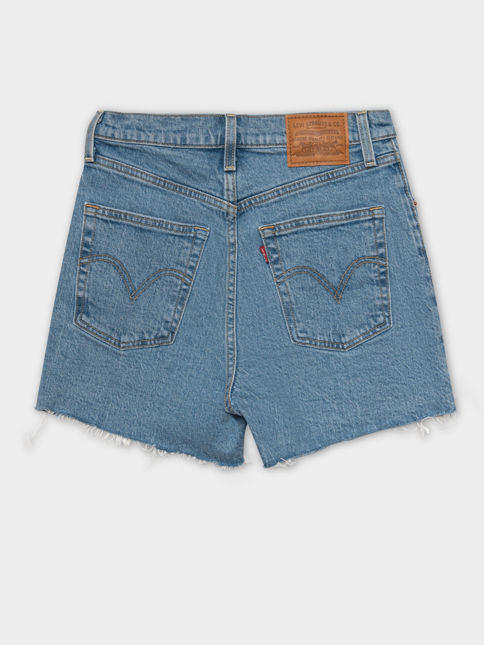 Ribcage Denim Shorts