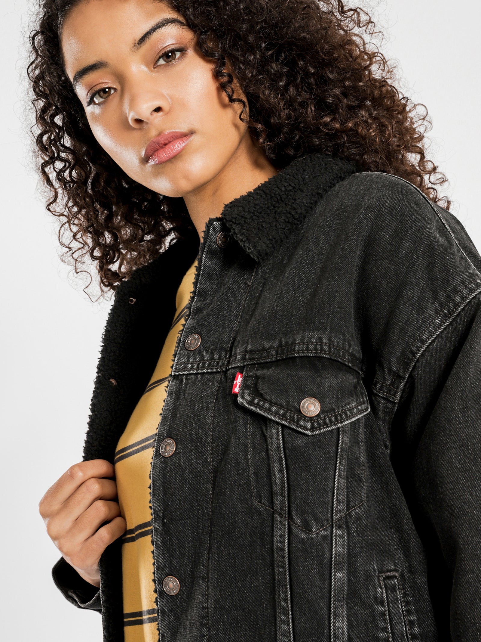 Dad Sherpa Trucker Jacket