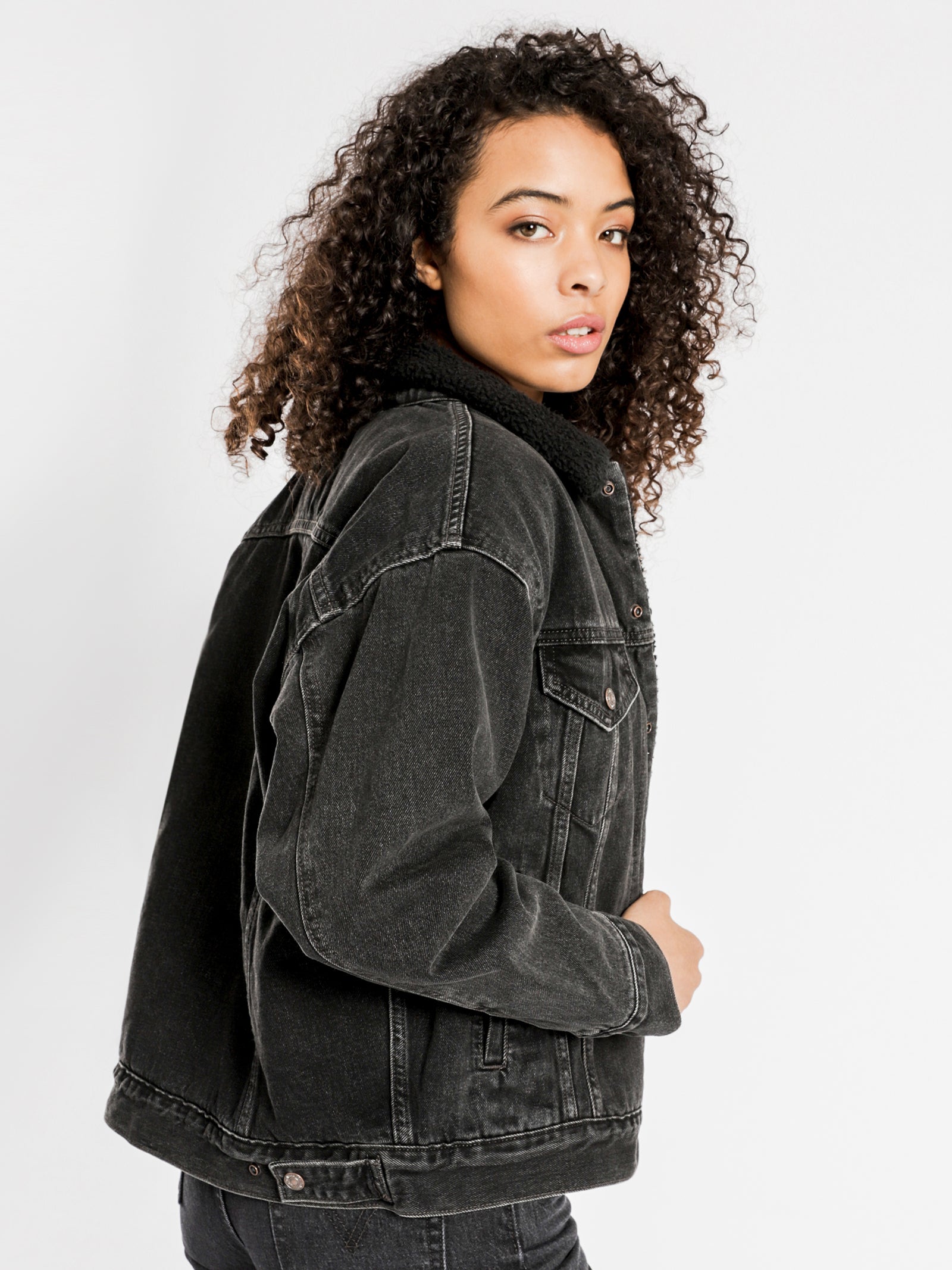 Dad Sherpa Trucker Jacket