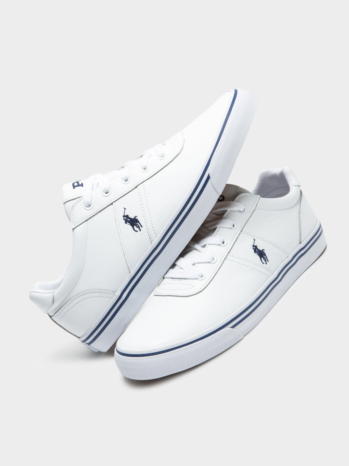 Mens Hanford Vulcanized Sneakers in White