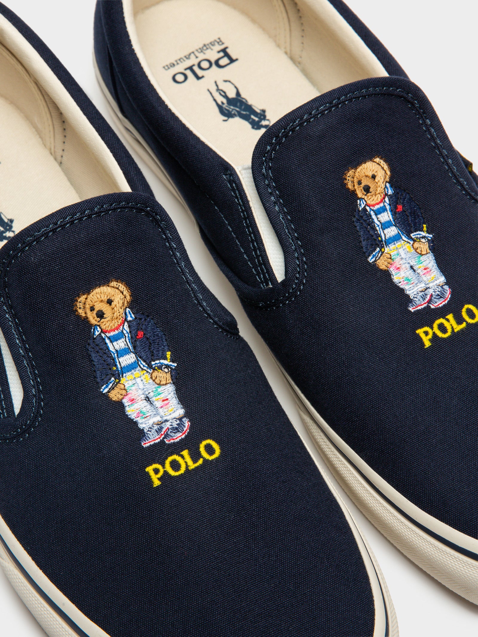 Mens Keaton Polo Bear Slip-On Sneakers