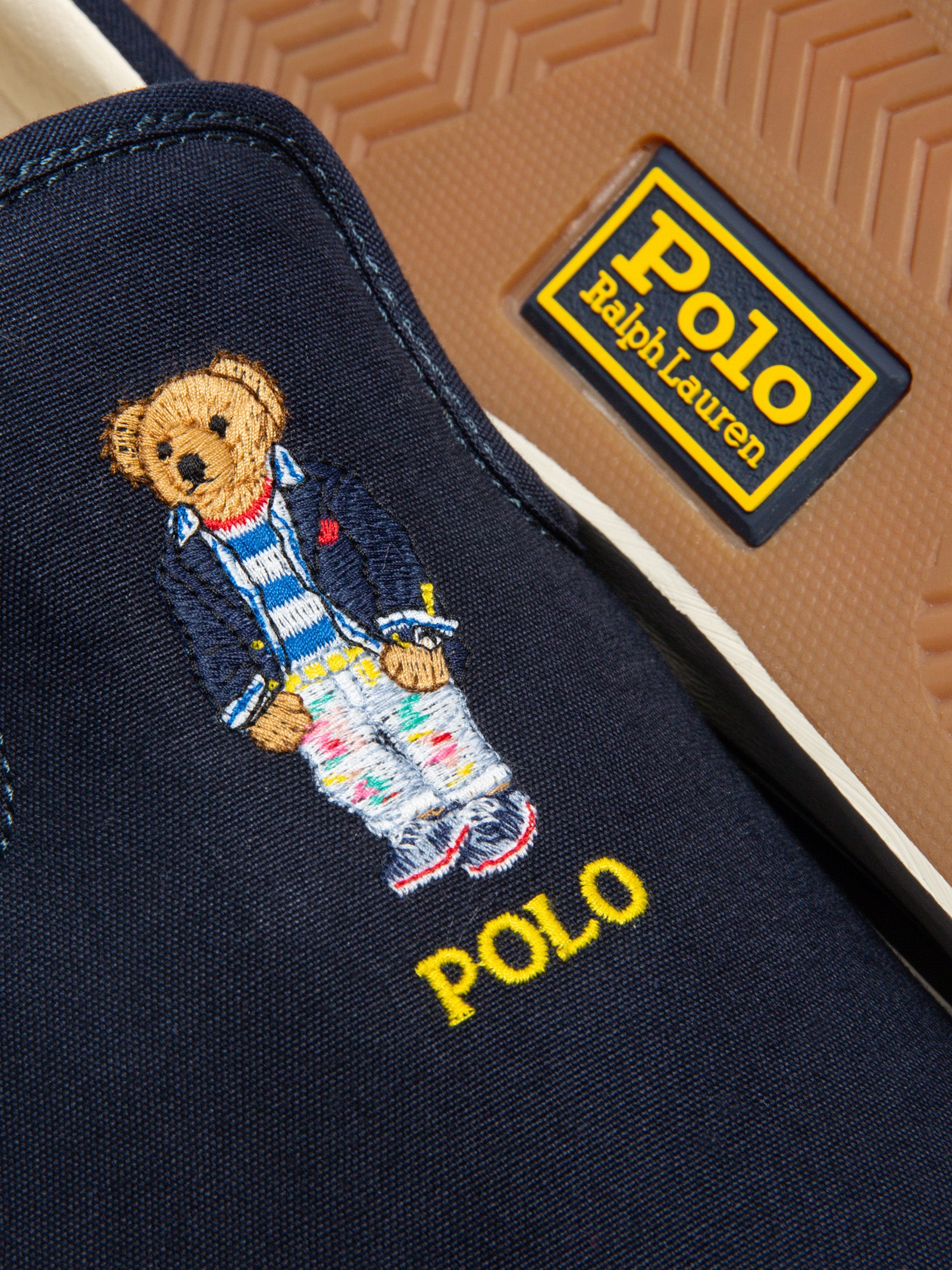 Mens Keaton Polo Bear Slip-On Sneakers