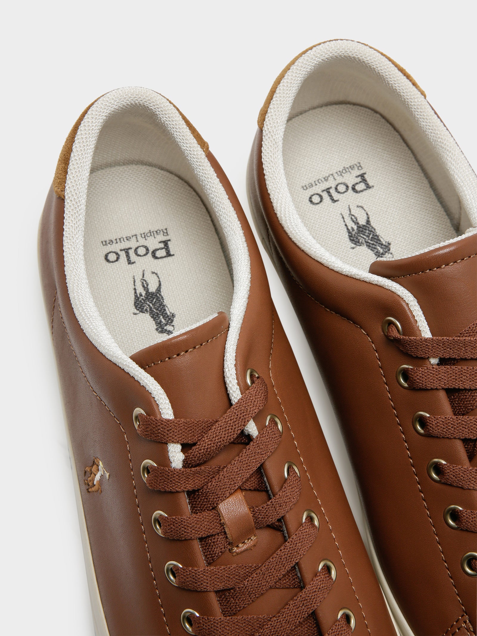 Mens Longwood Vulcanized Leather Sneakers