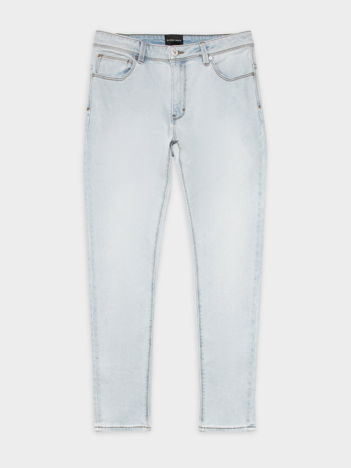 A Dropped Skinny Jeans in Light Blue