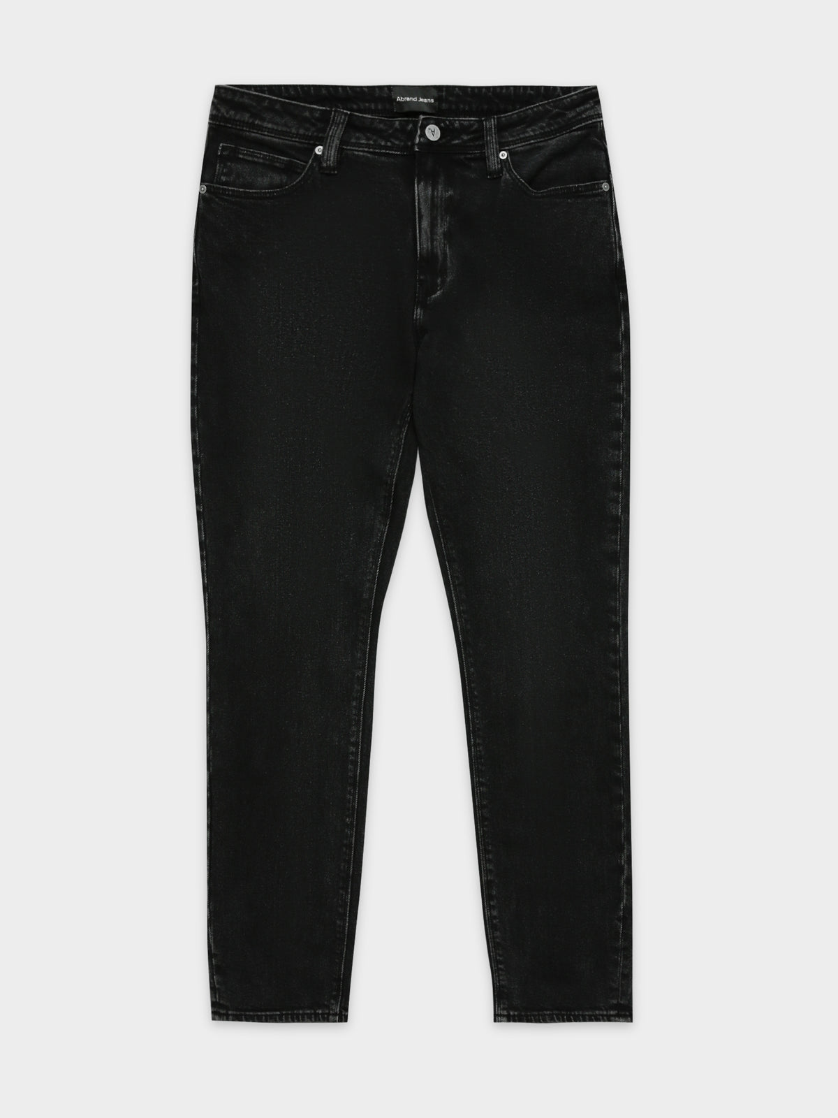 A Dropped Slim Jeans in Nebula Black