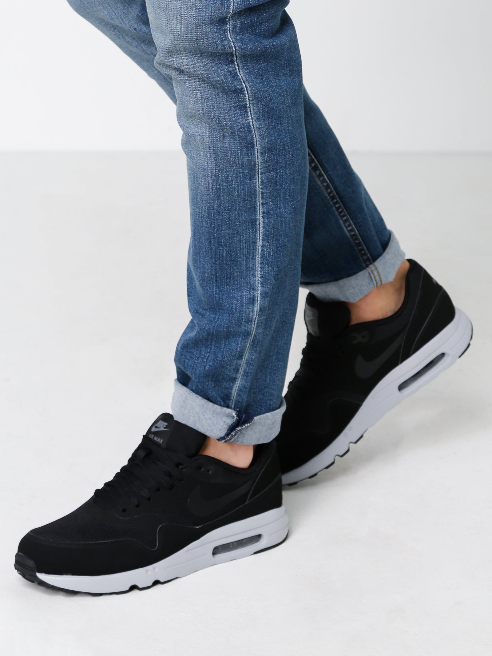 Nike Mens Air Max Ultra Sneakers Black Glue Store