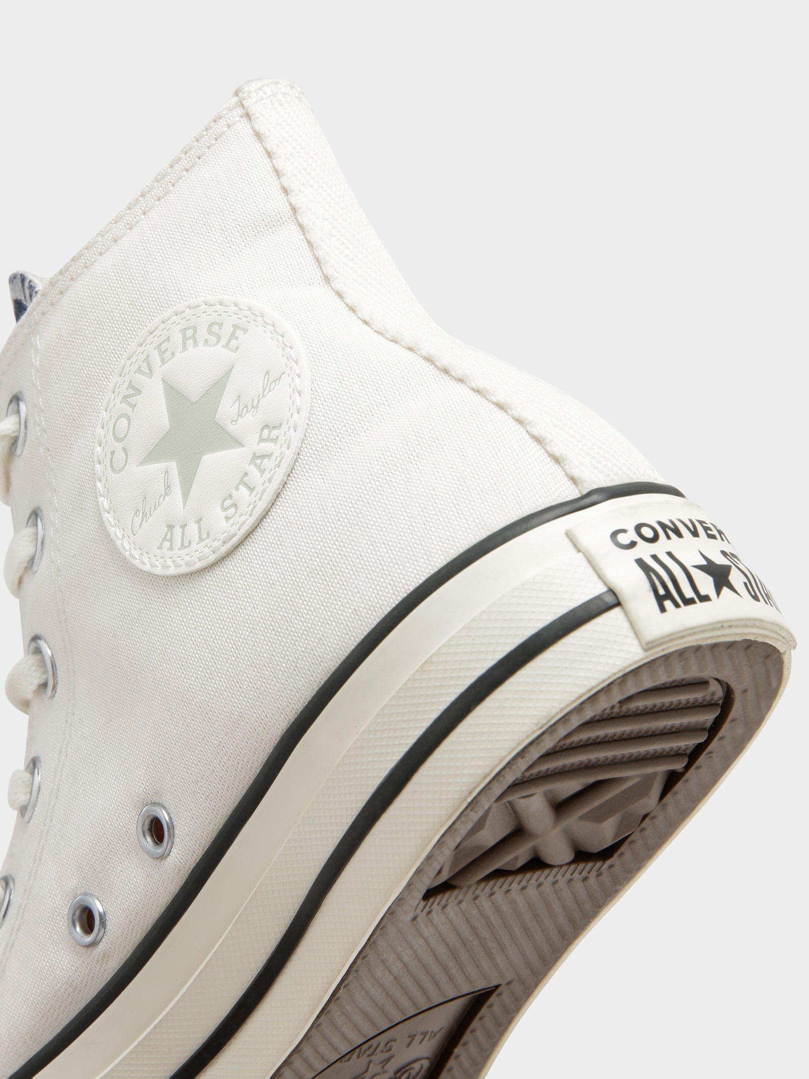 Womens Chuck Taylor All Star Denim Fashion High Top