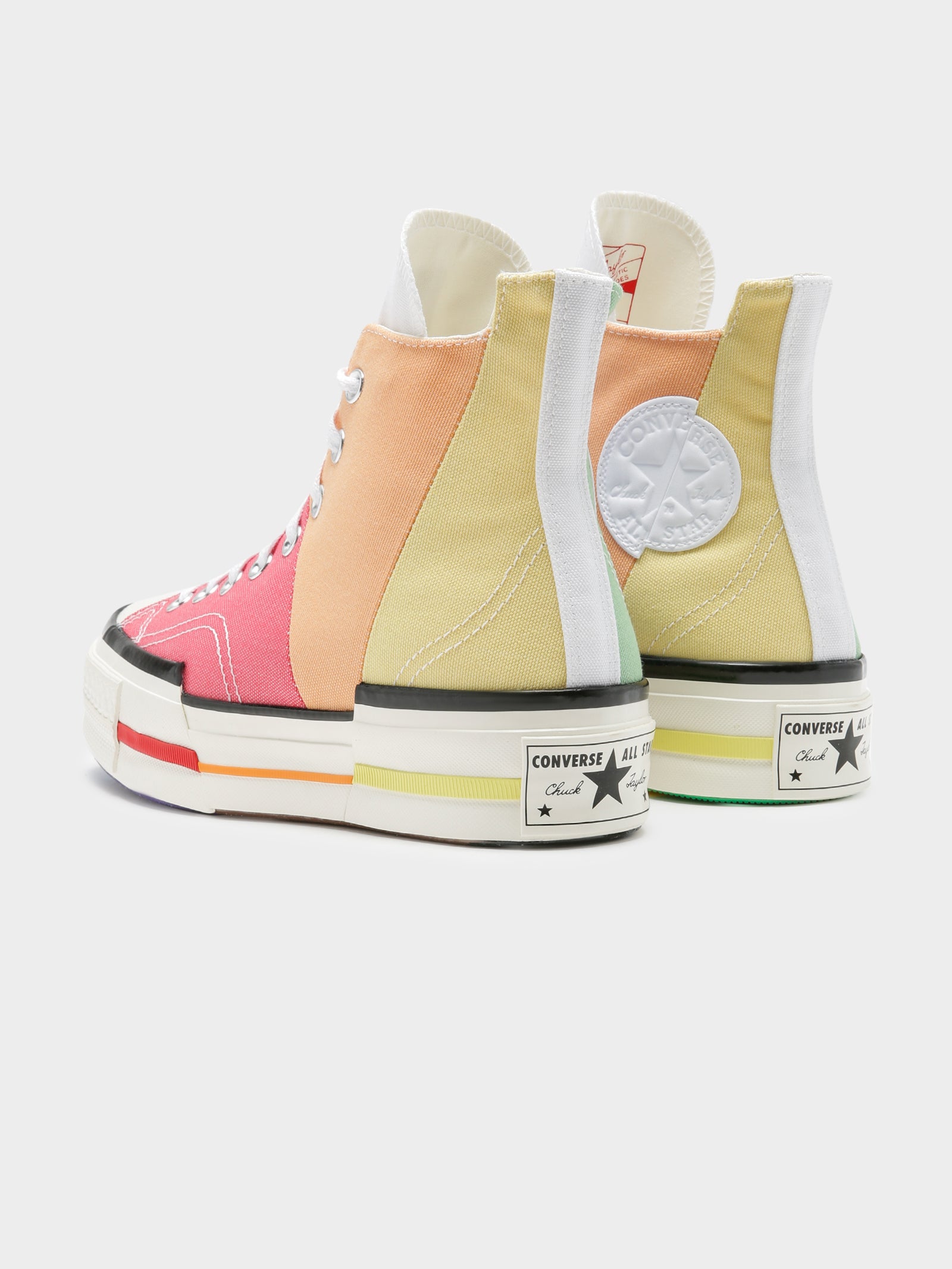 Unisex Chuck 70 Plus High Top Pride Sneakers in Rainbow - Glue Store