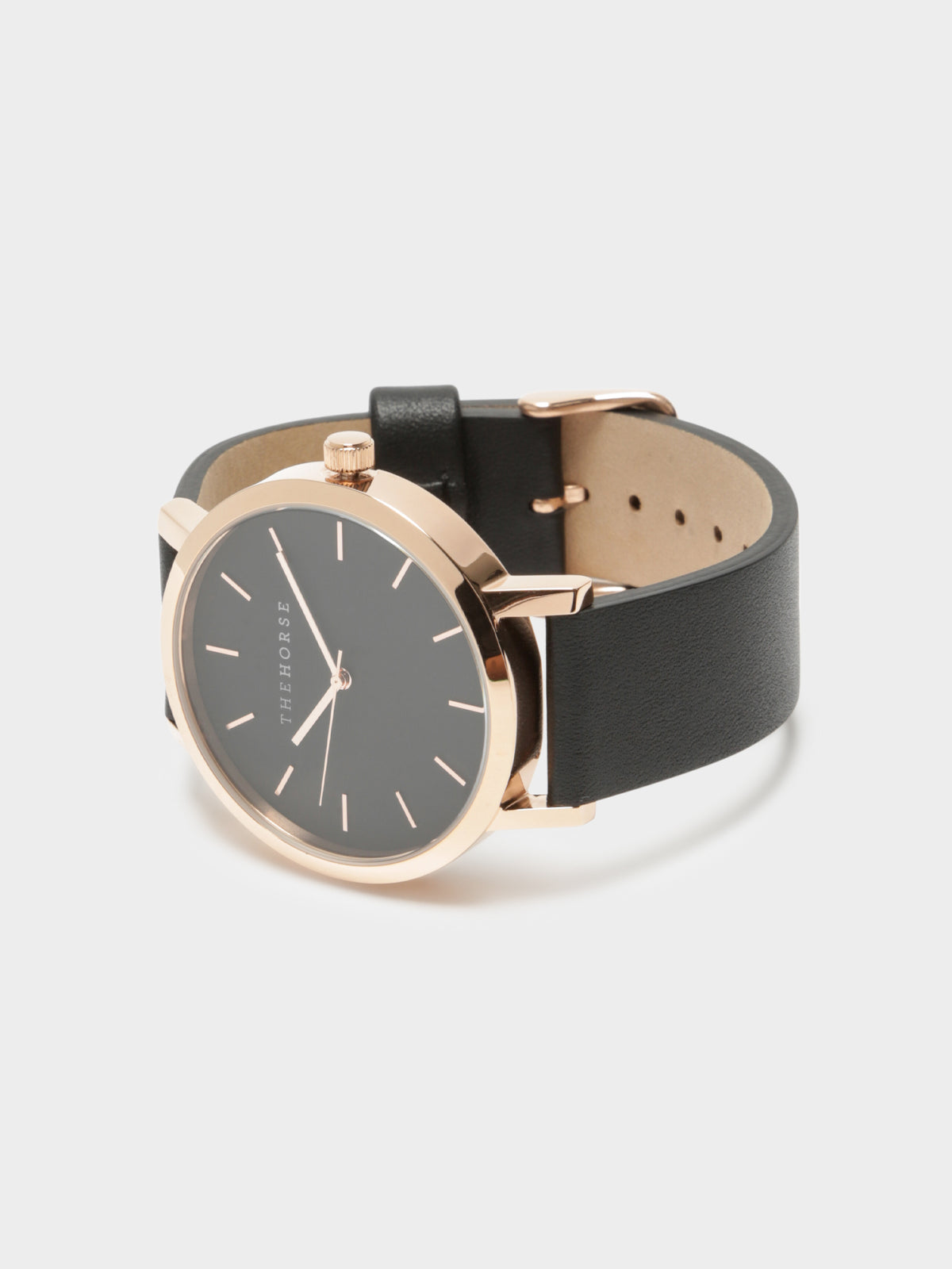 The Original Watch in Polished Rose Gold &amp; Black