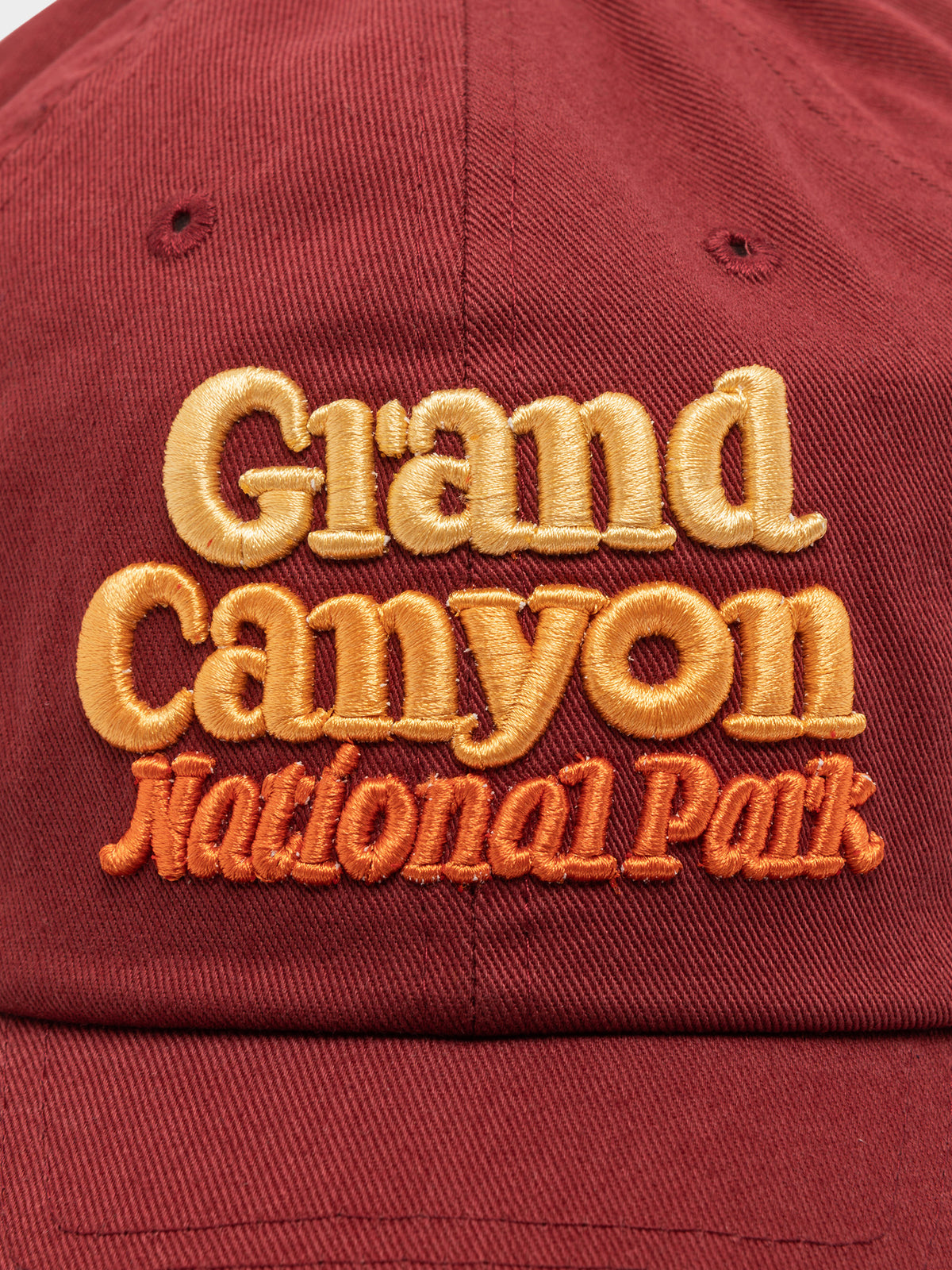 Grand Canyon Ball Park Cap in Cinnebar