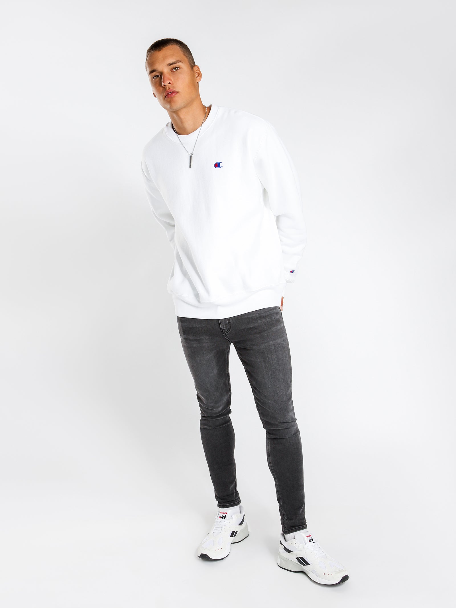 Reverse Weave Crew Sweatshirt