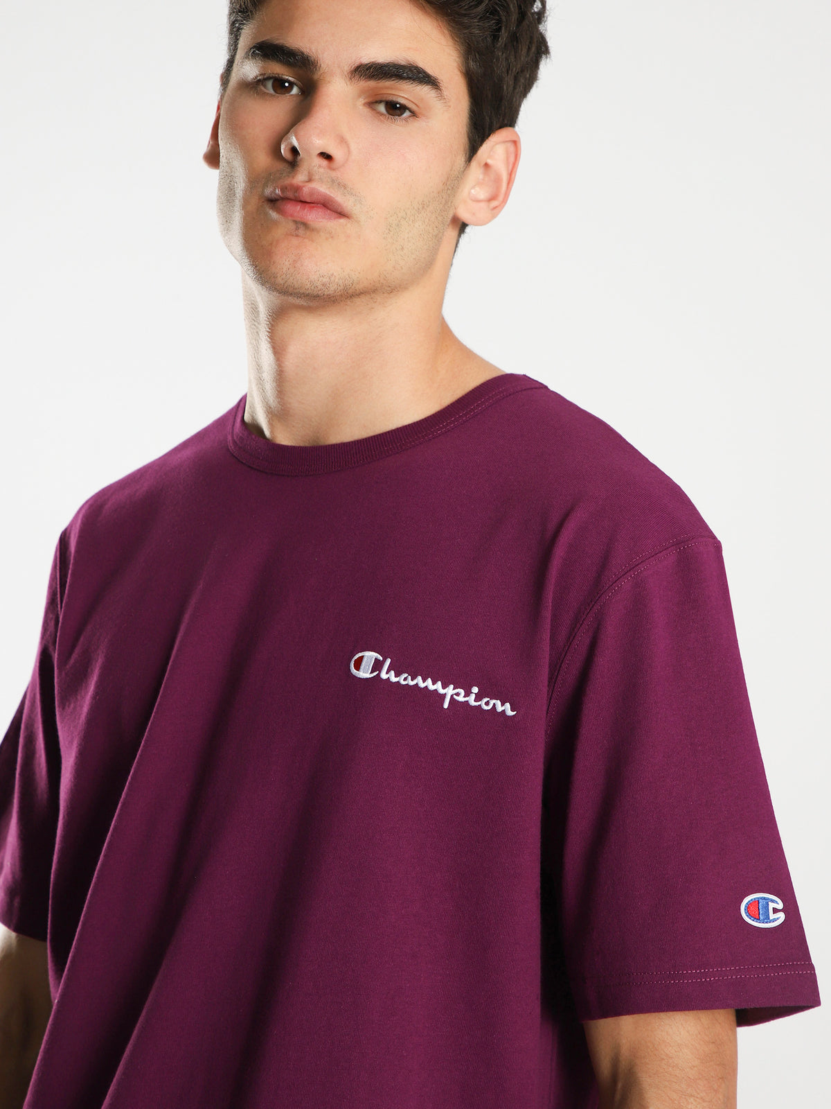 Heritage T-Shirt in Purple