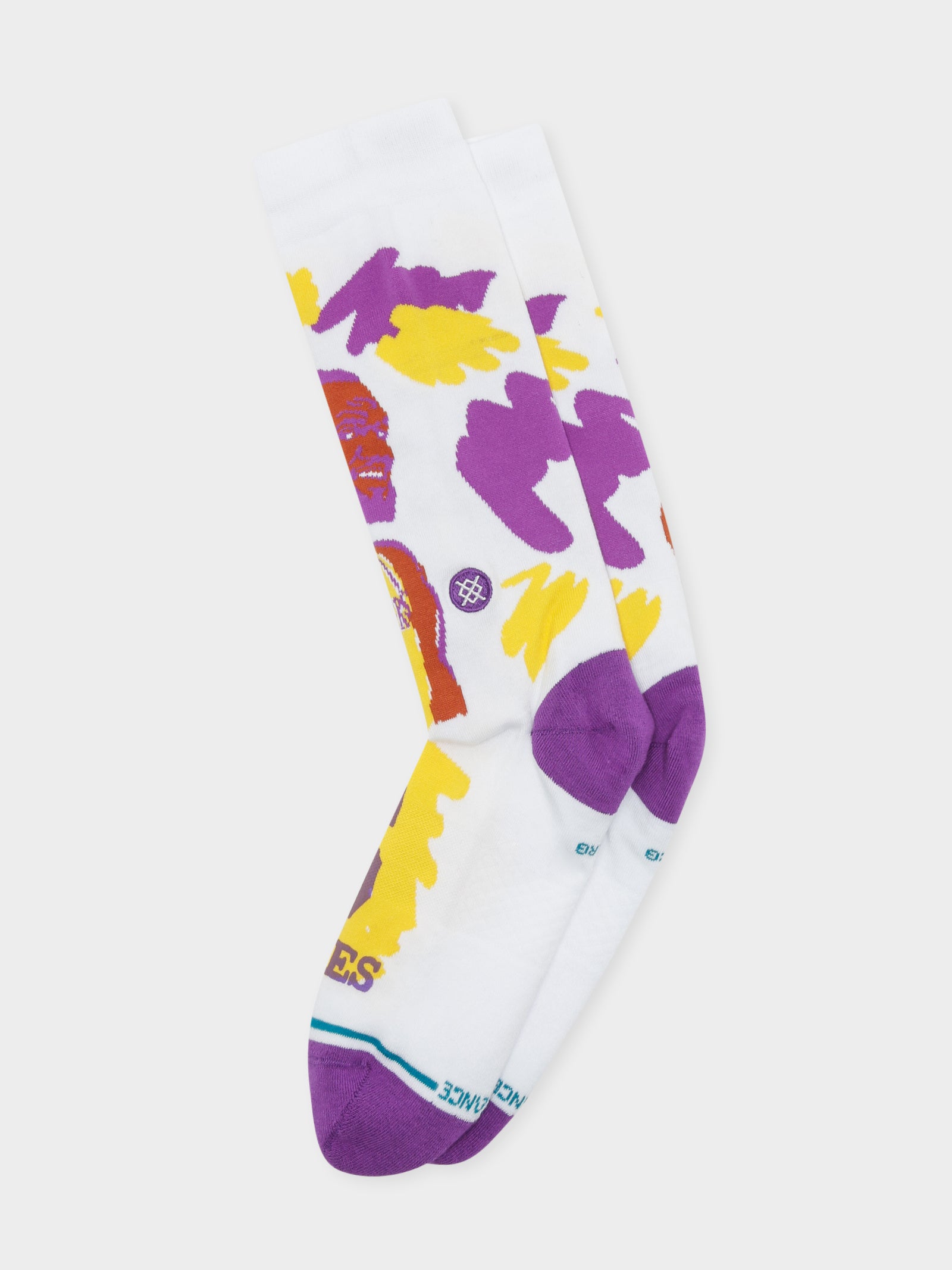 One Pair of Paint Lebron James Crew Socks