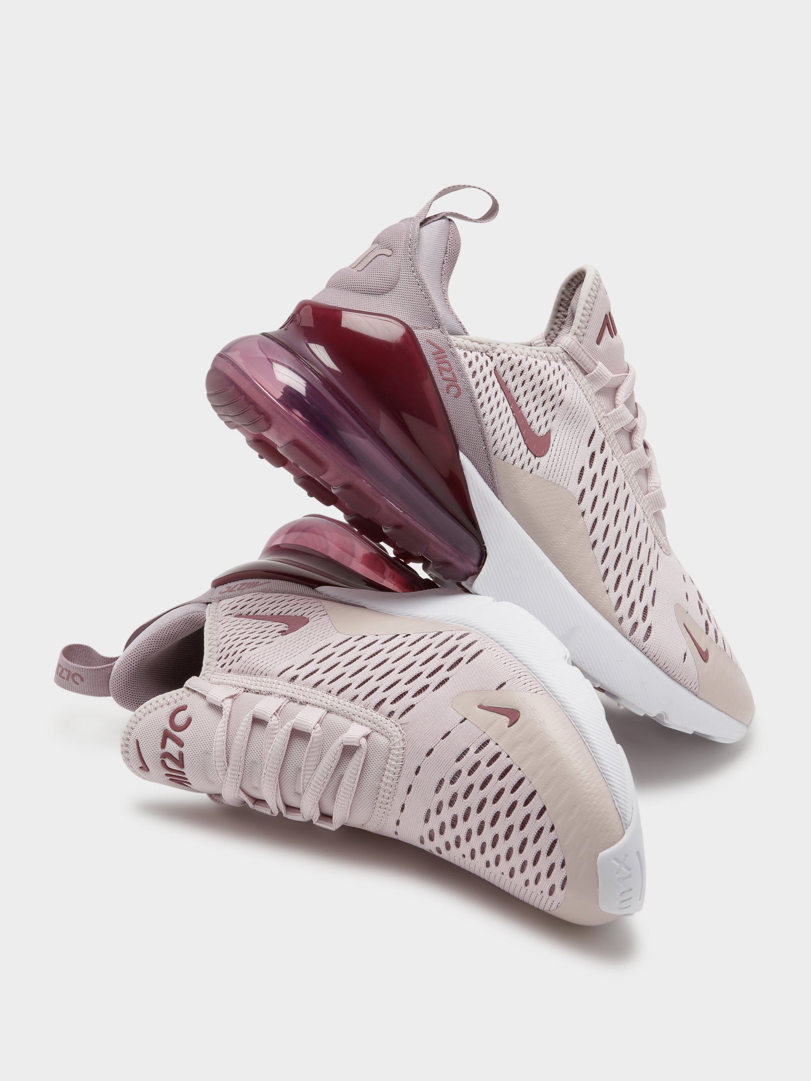 Nike Womens Nike Air Max 270 Pinkwhite Glue Store