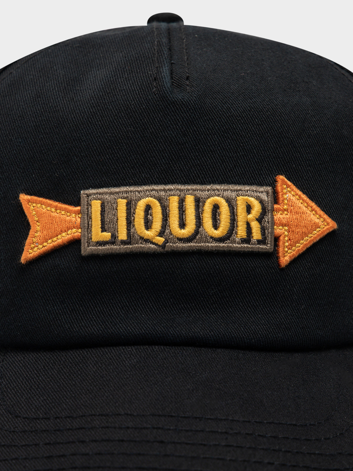 Liquor Ollie Cap in Black