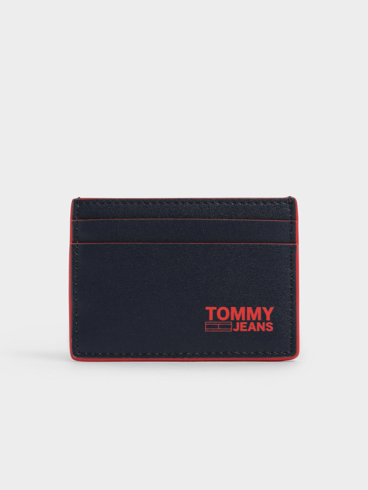 CC Recycled Leather Cardholder in Navy