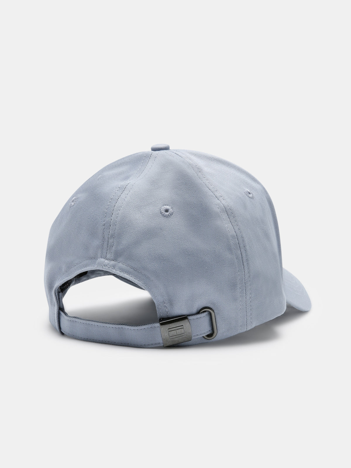 Organic Cotton Flag Embroidery Cap in Daybreak Blue