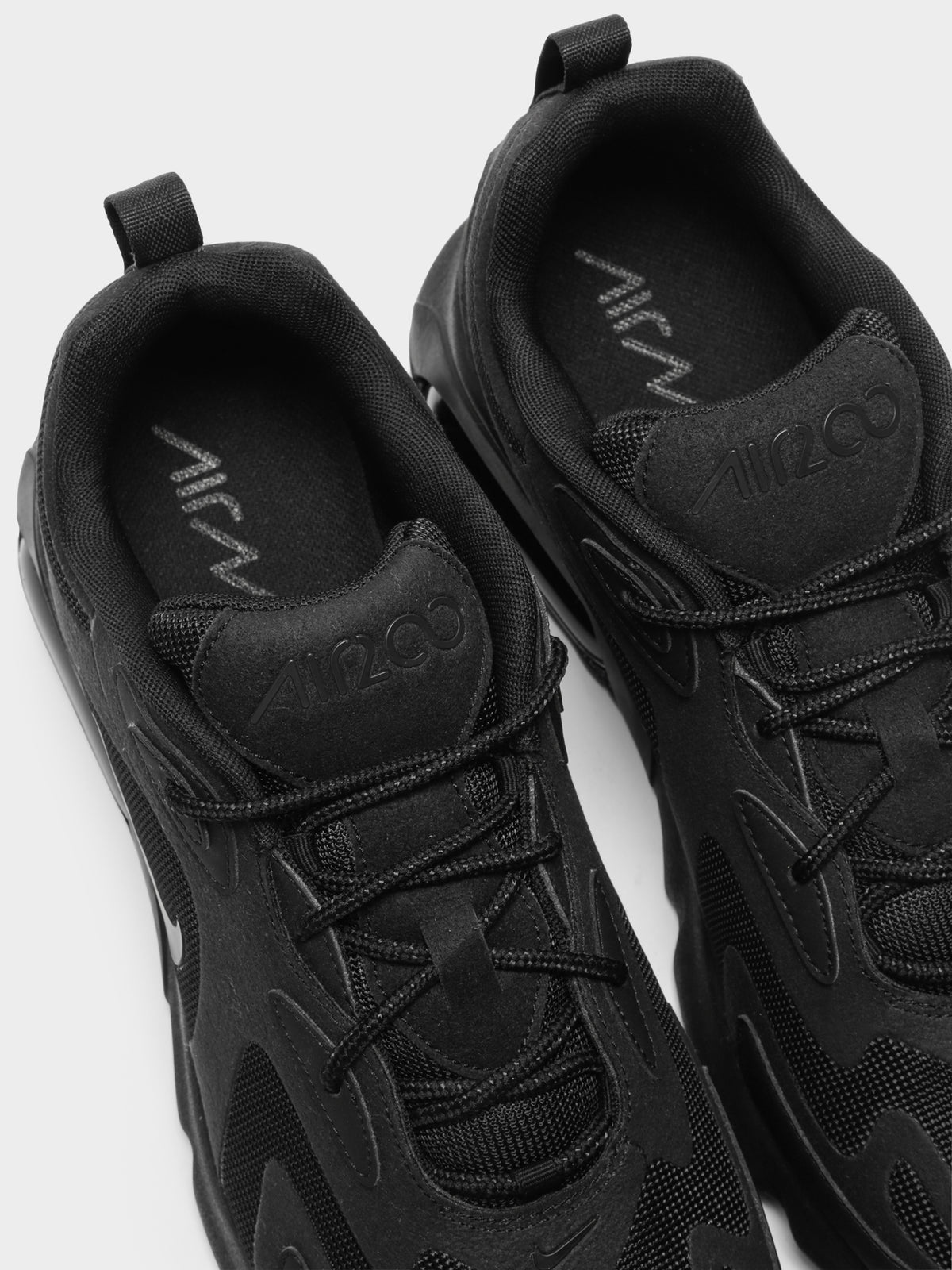 Mens Nike Air Max 200 Sneakers in Black