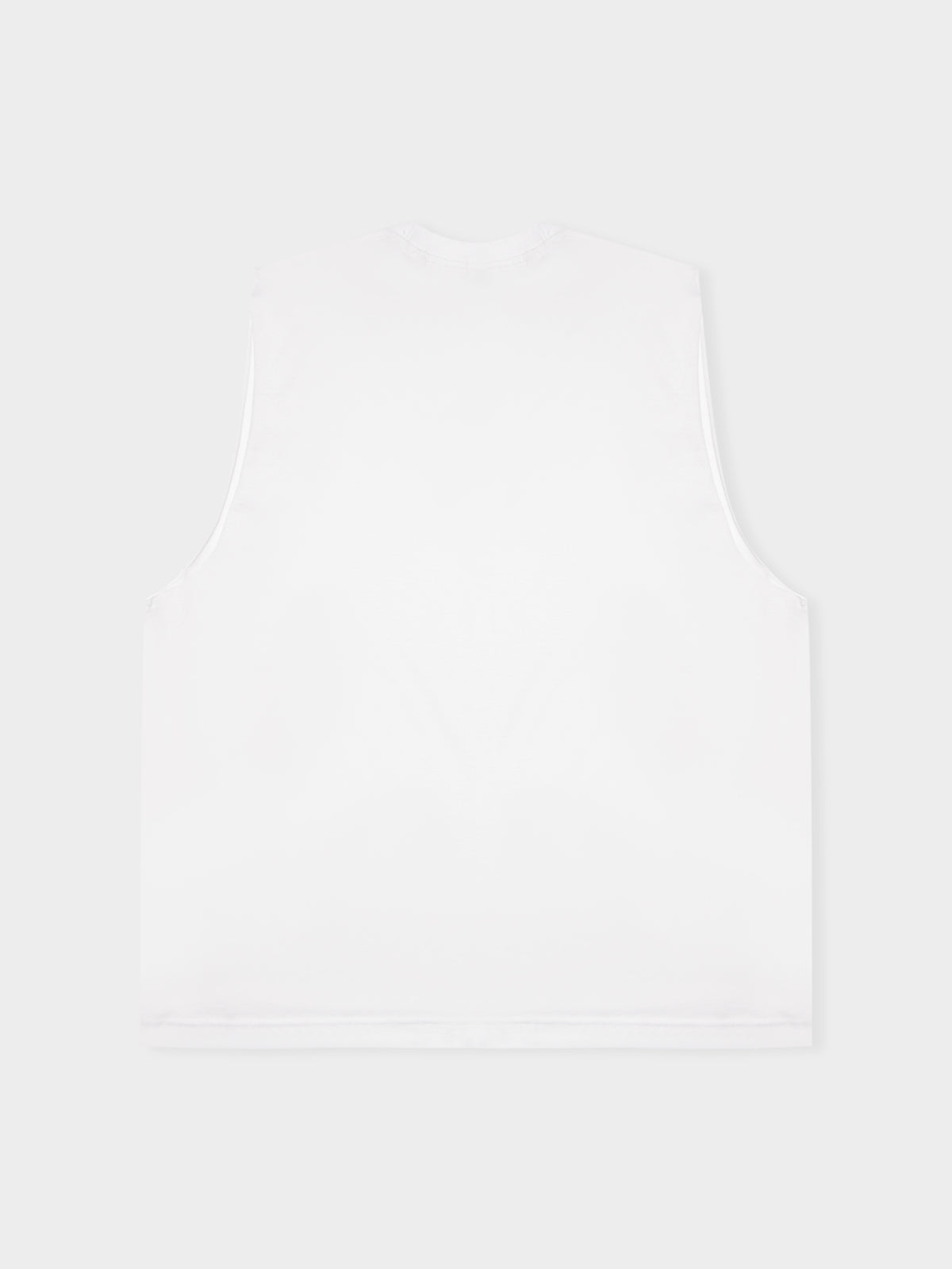 Classic Muscle Tank in White