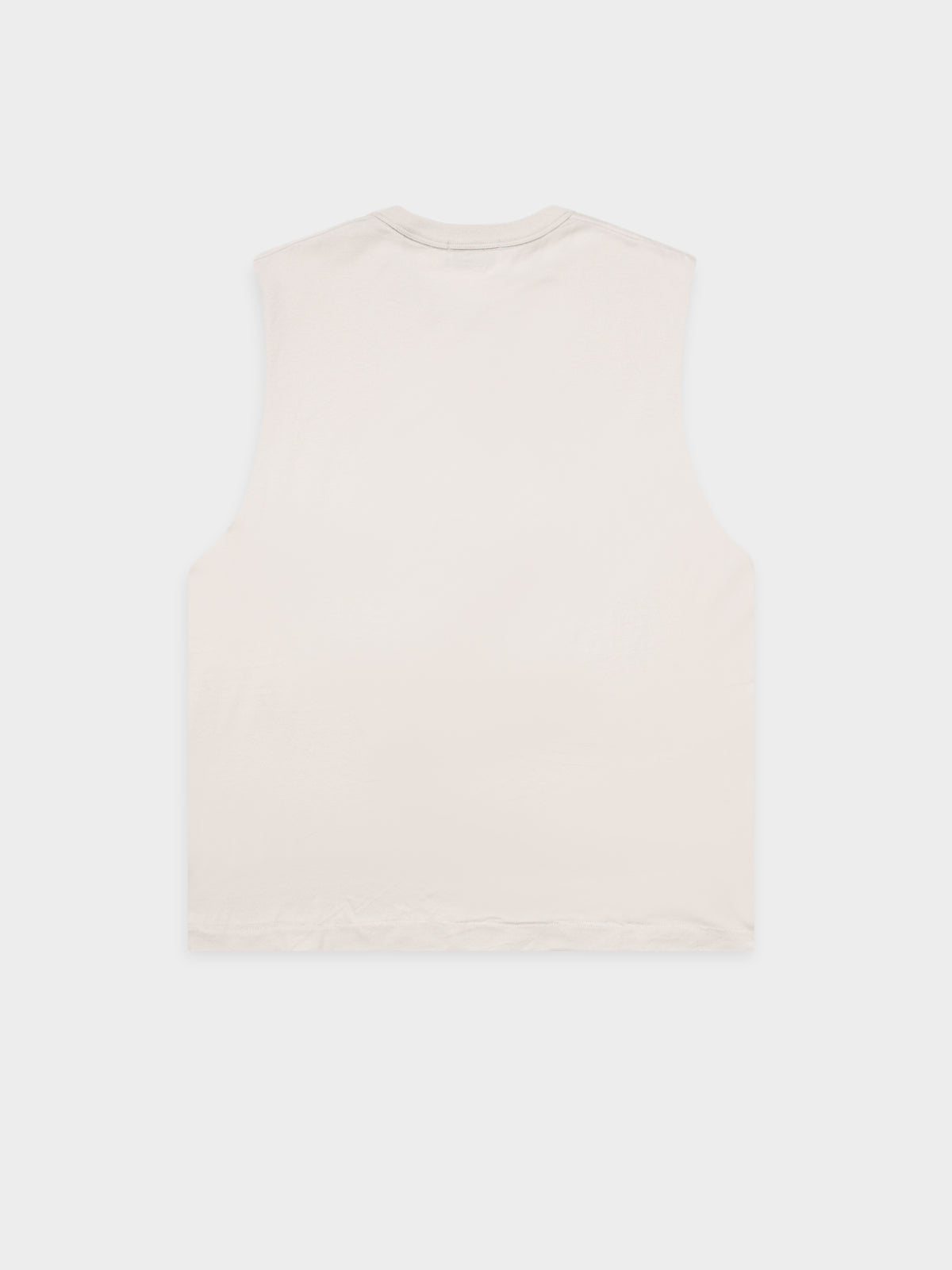 Article One Minimal Logo Muscle | Ecru