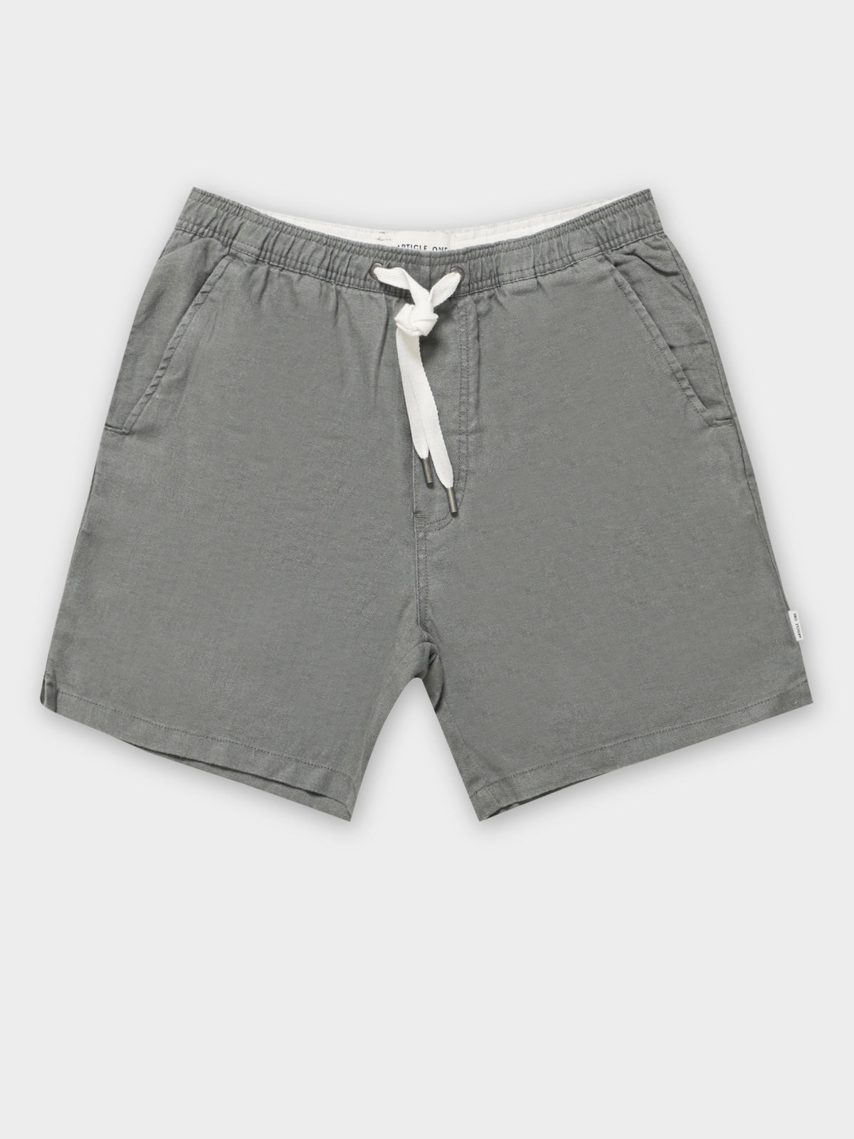 Article One Nero Linen Short | Moss