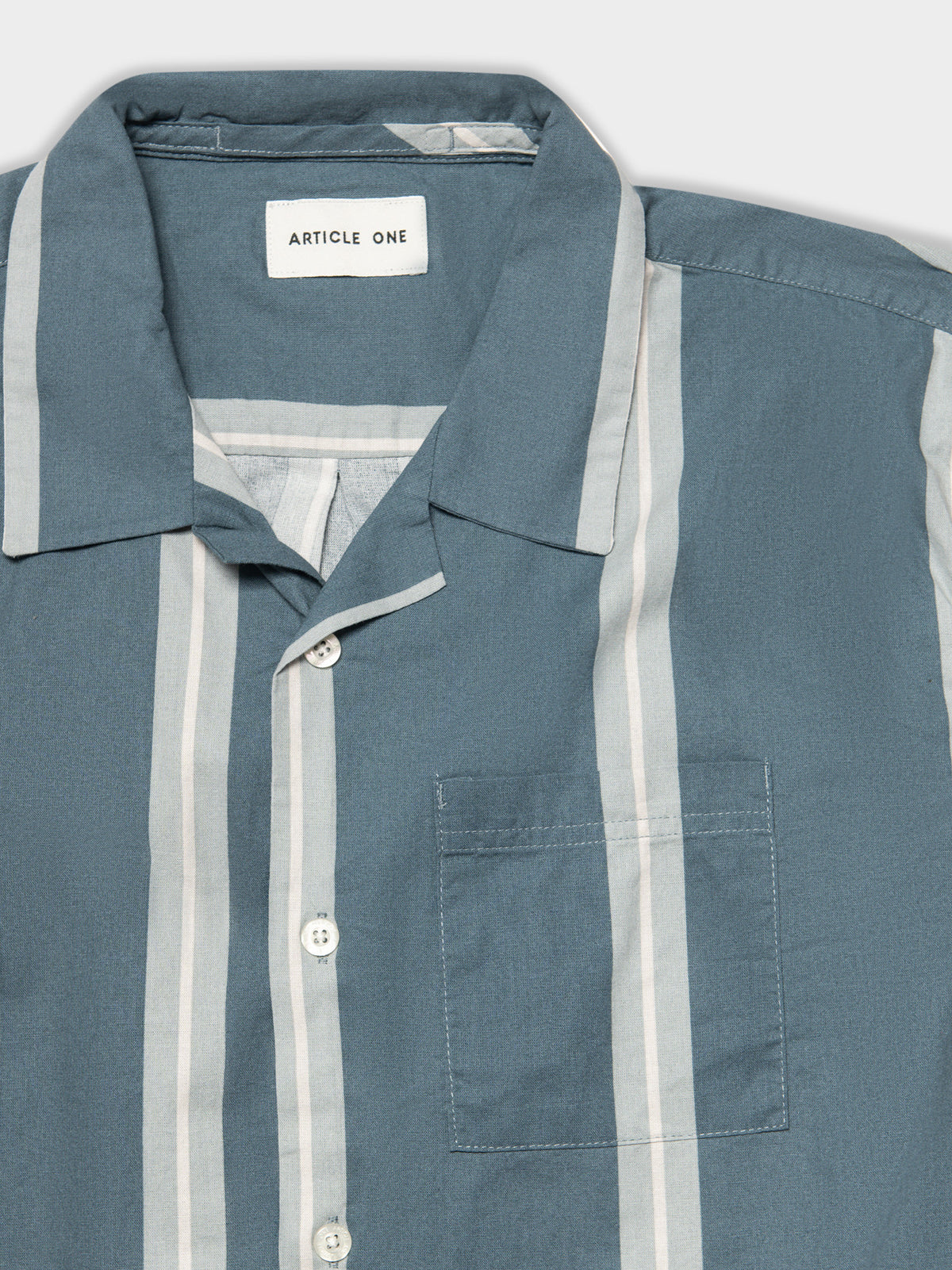 Linear Shirt in Venice Blue