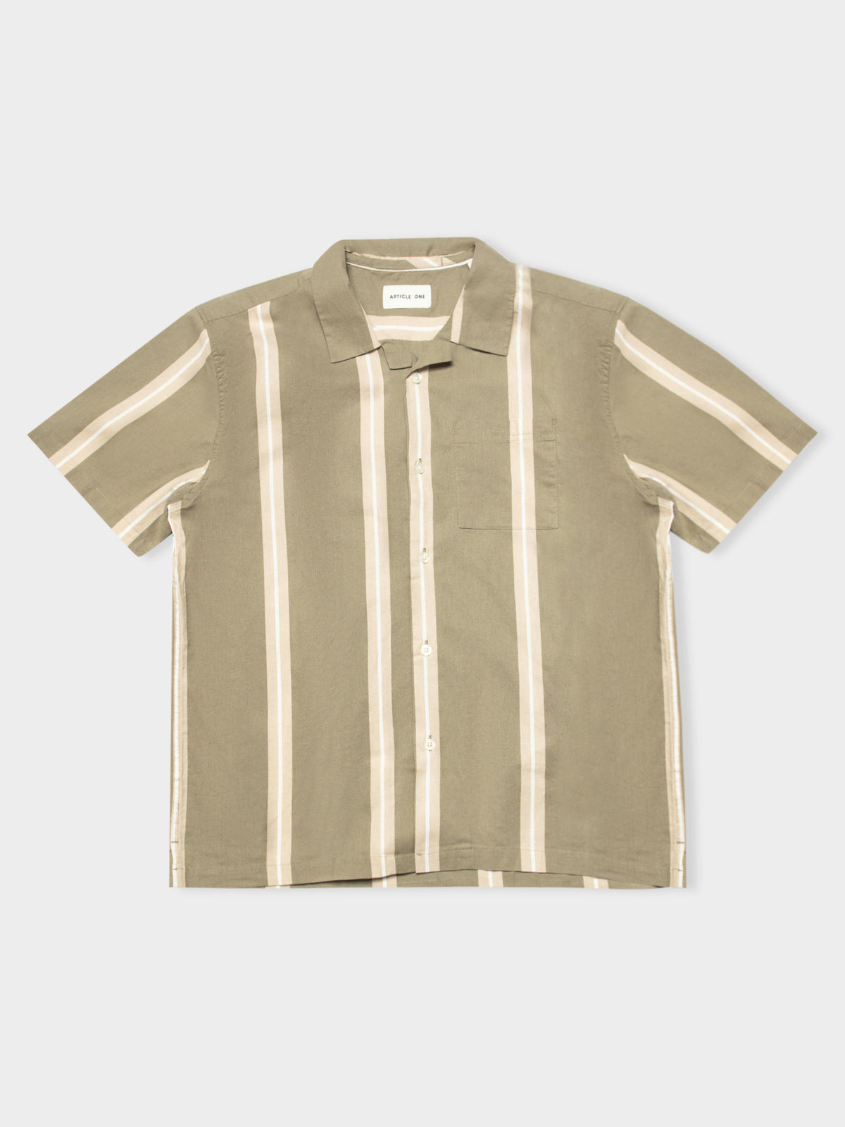 Linear Shirt in Thistle