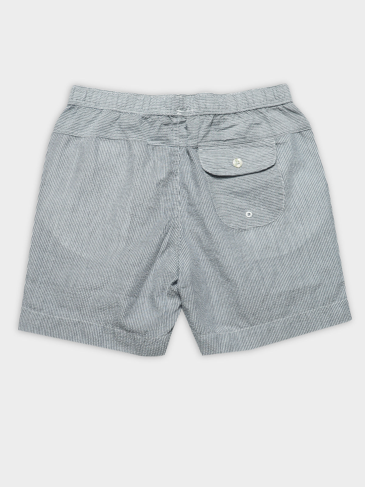 Wilfred Shorts in Blue &amp; White Stripe