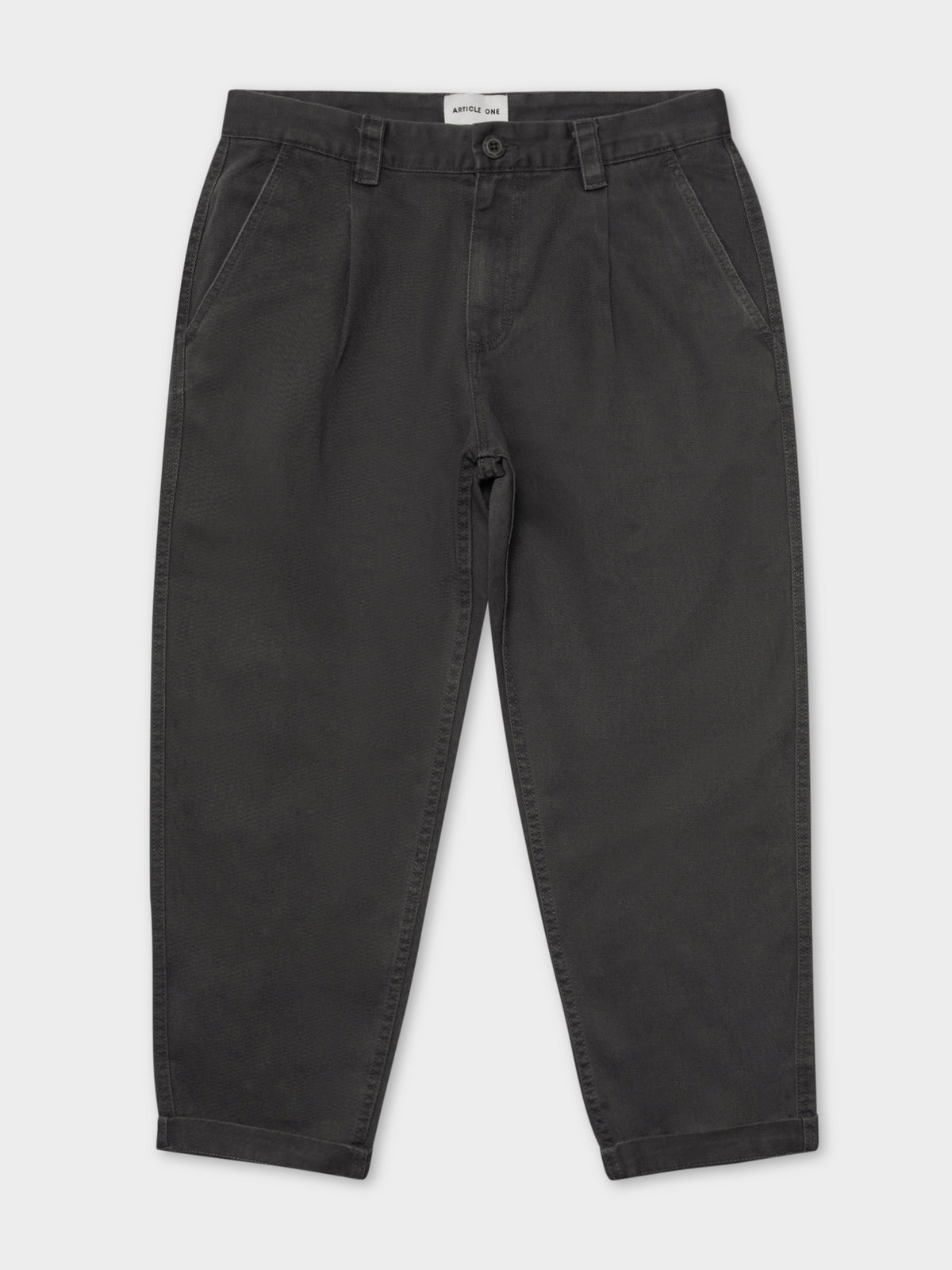 Beau Slim Pants in Coal Grey