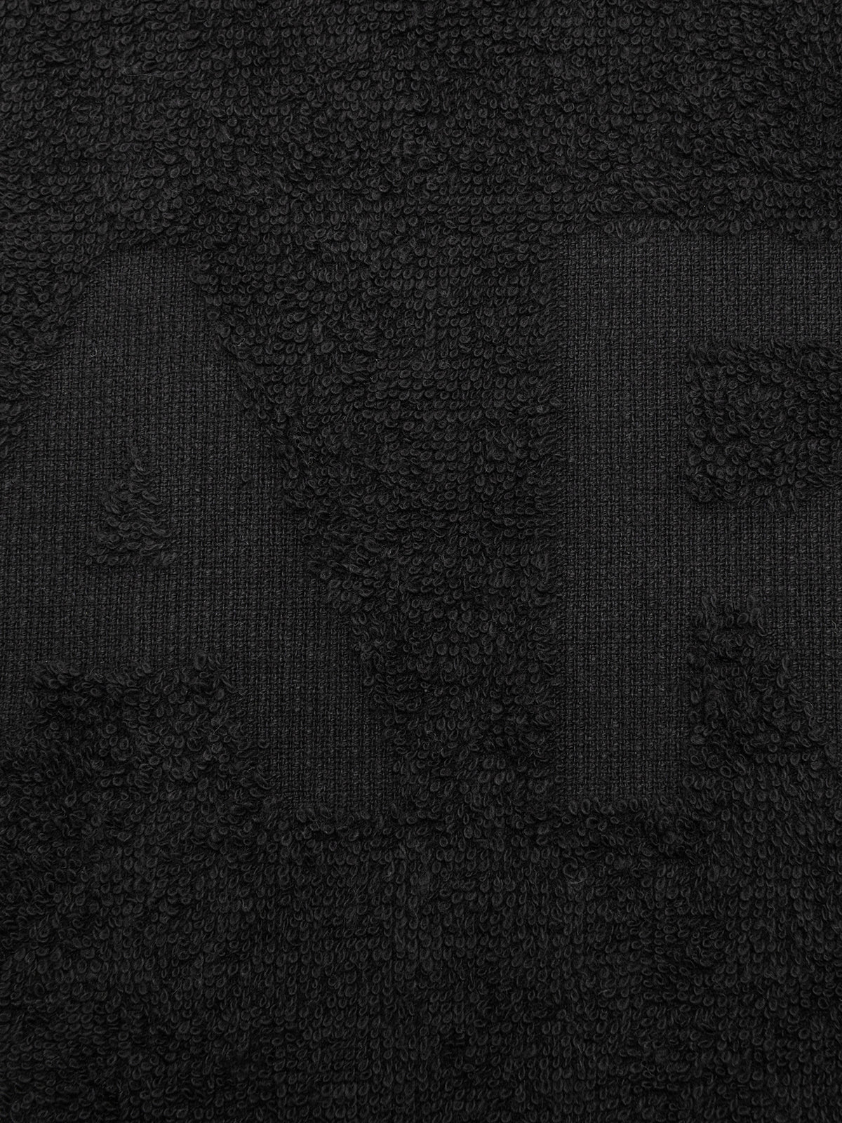 Tonal Logo Towel in Black