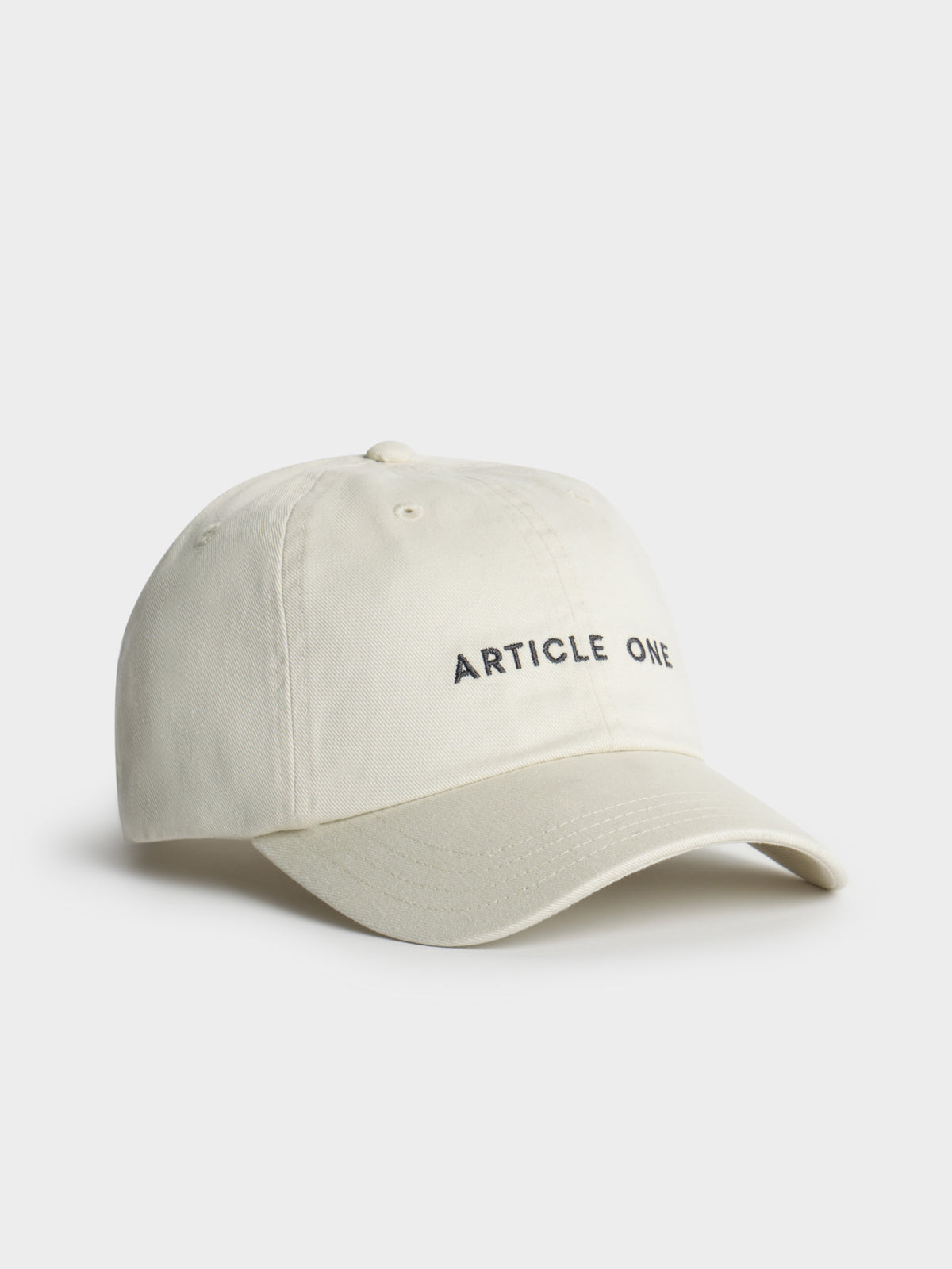 Article Classic Cap in Cream
