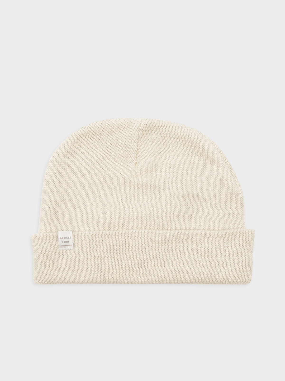 Article Classic Beanie in Natural