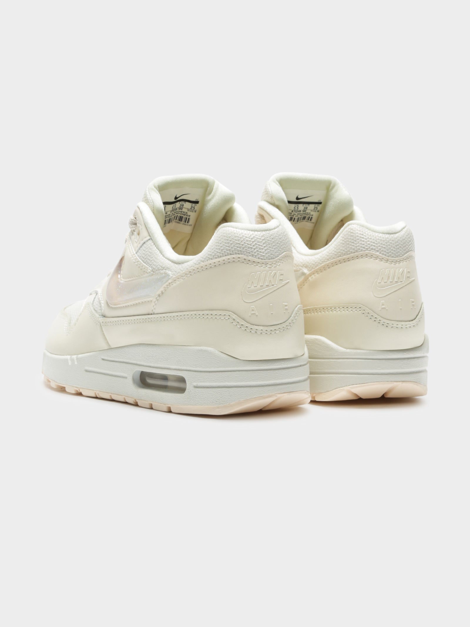 Womens Air Max 1 Jelly Puff in Pale Ivory Guava Ice & Summit White