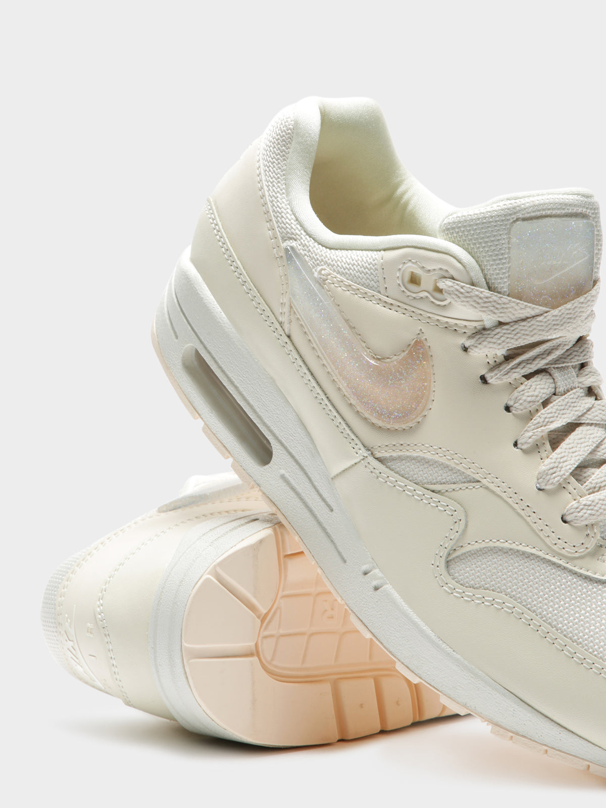 Womens Air Max 1 Jelly Puff in Pale Ivory Guava Ice &amp; Summit White