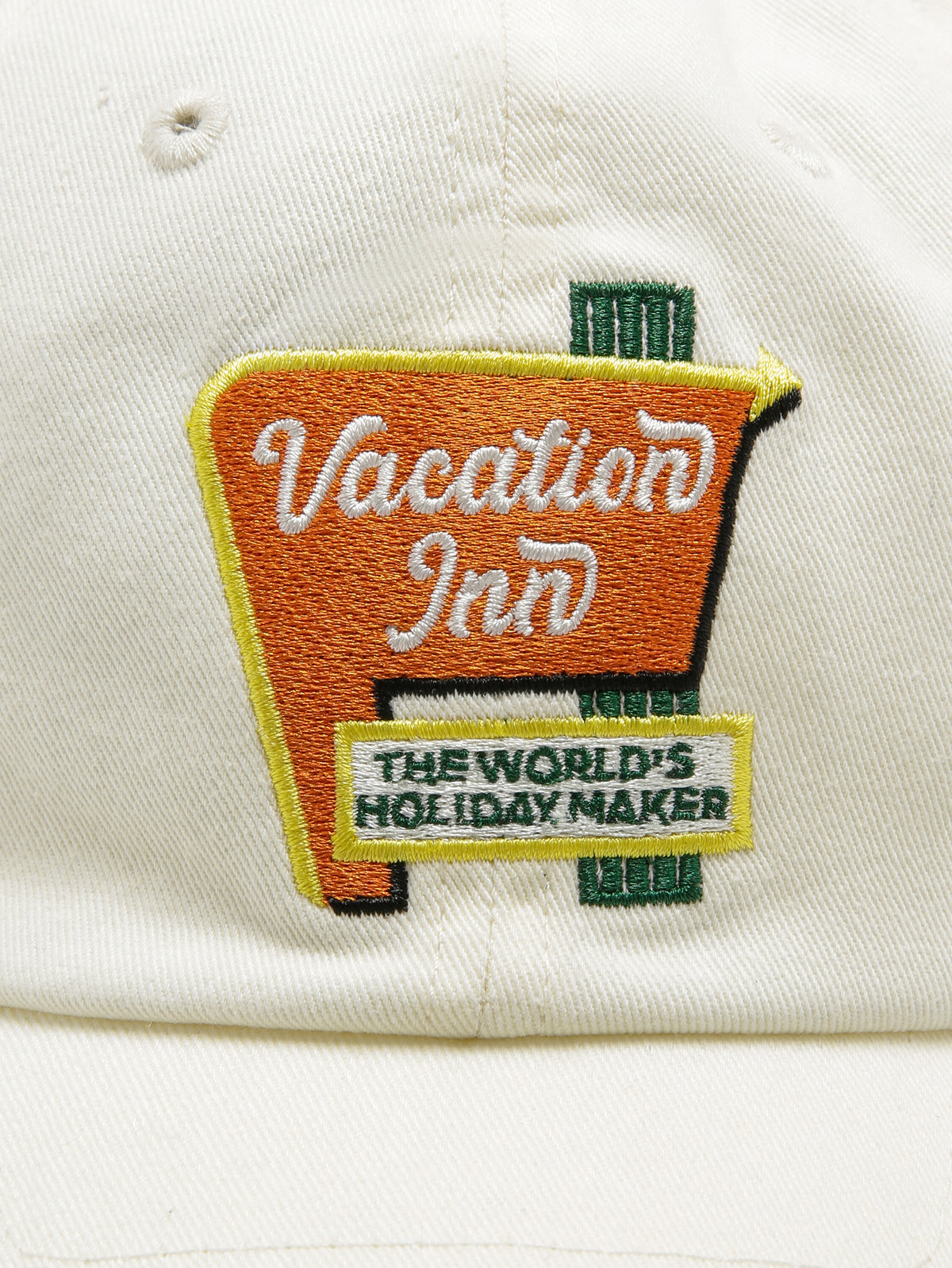Vacation Inn Cap in Ivory
