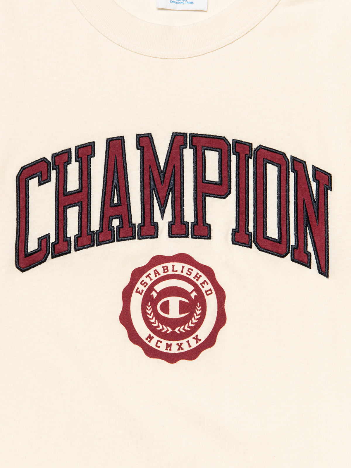 Champion Archive Heritage T-Shirt | Chalk