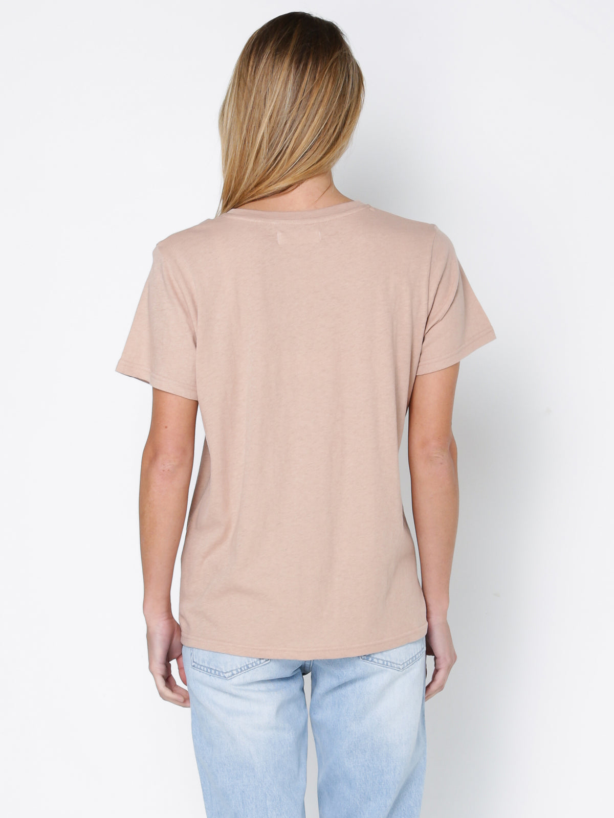Collate T-Shirt in Dusk Pink