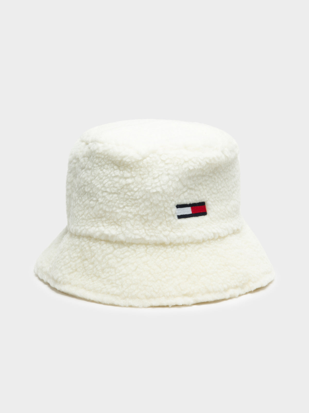 Sherpa Bucket Hat in Off White