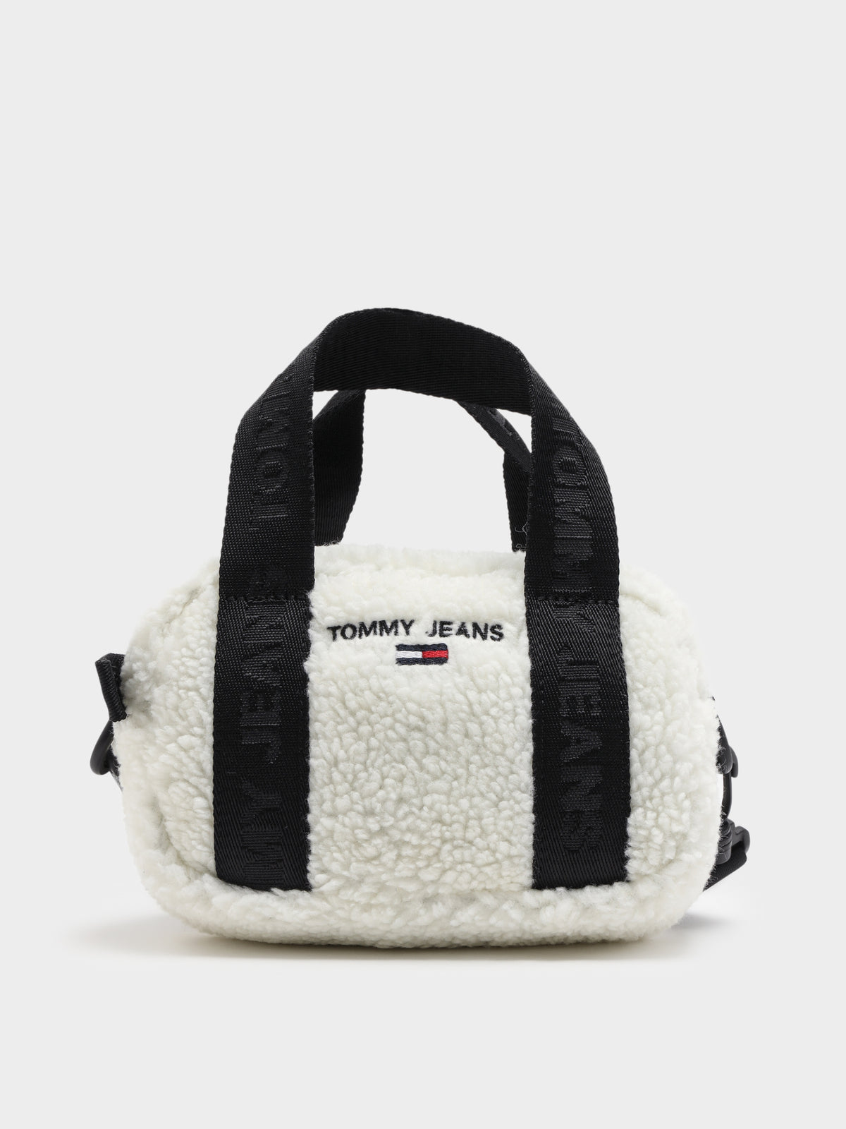 Essential Shearling Bag in White