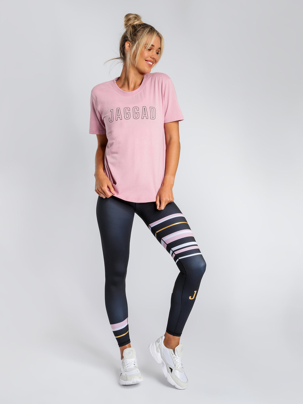 Stadium Classic Short Sleeve T-Shirt in Coral Blush Pink