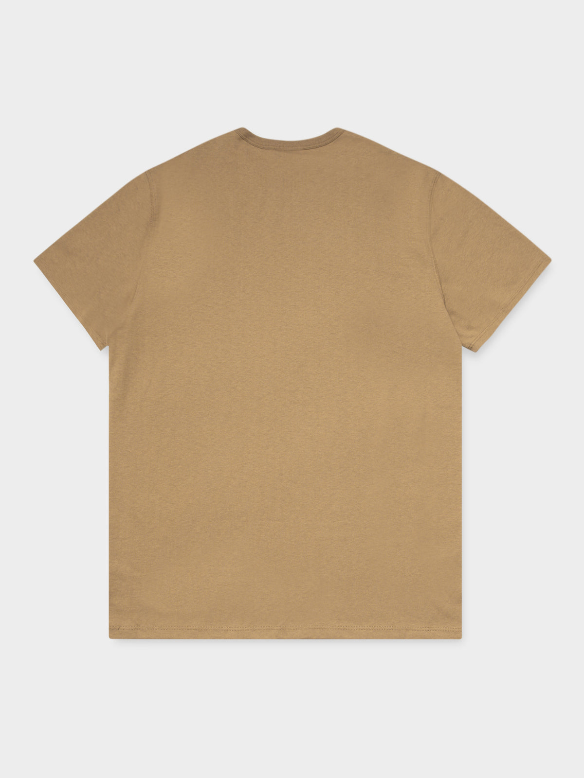 C Logo Heritage T-Shirt in Whole Wheat Khaki