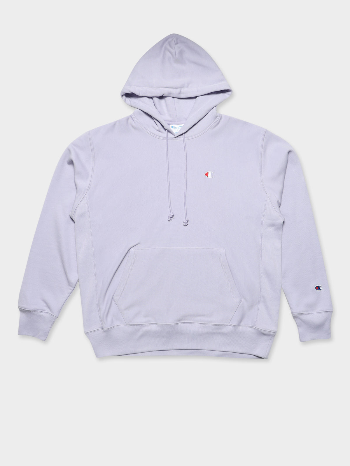 Reverse Weave French Terry Hoodie in Urban Lilac