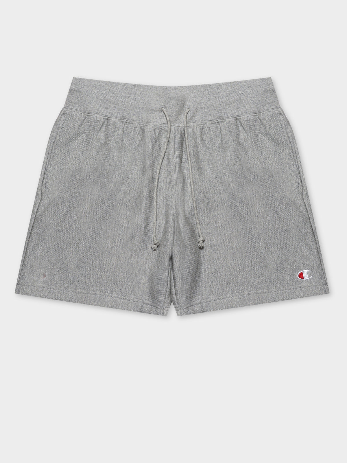 Reverse Weave Terry Shorts in Oxford Heather