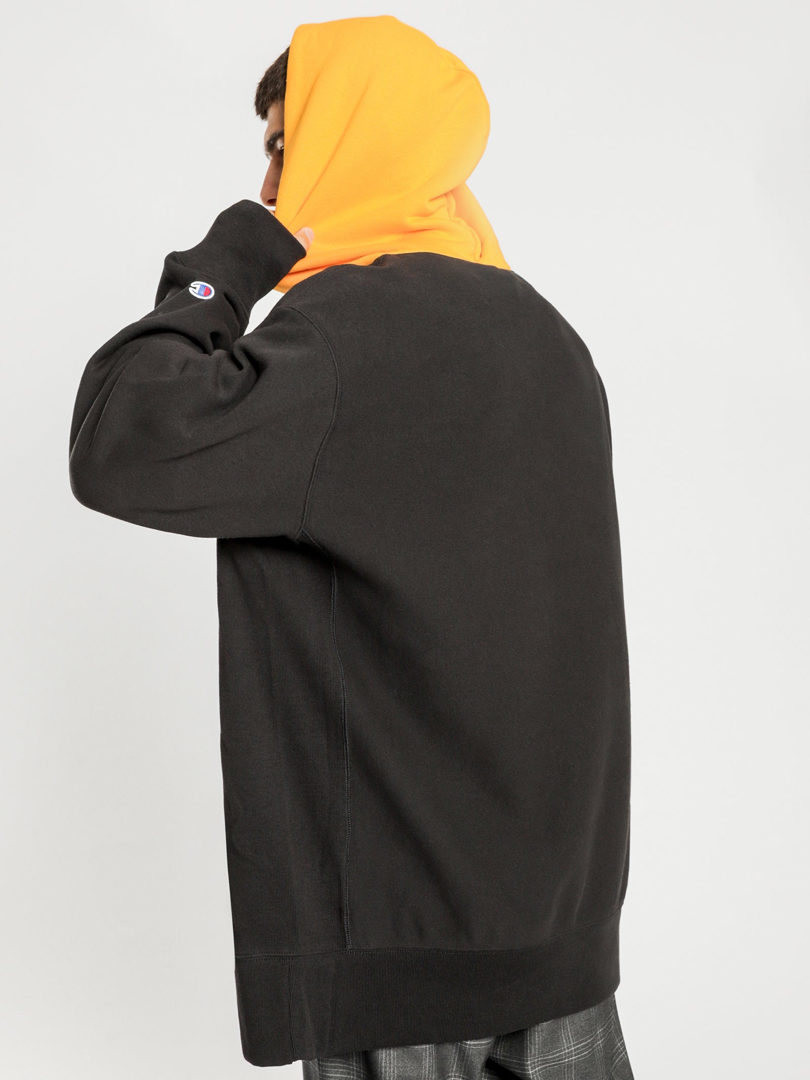 Oversize Reverse Weave Hoodie